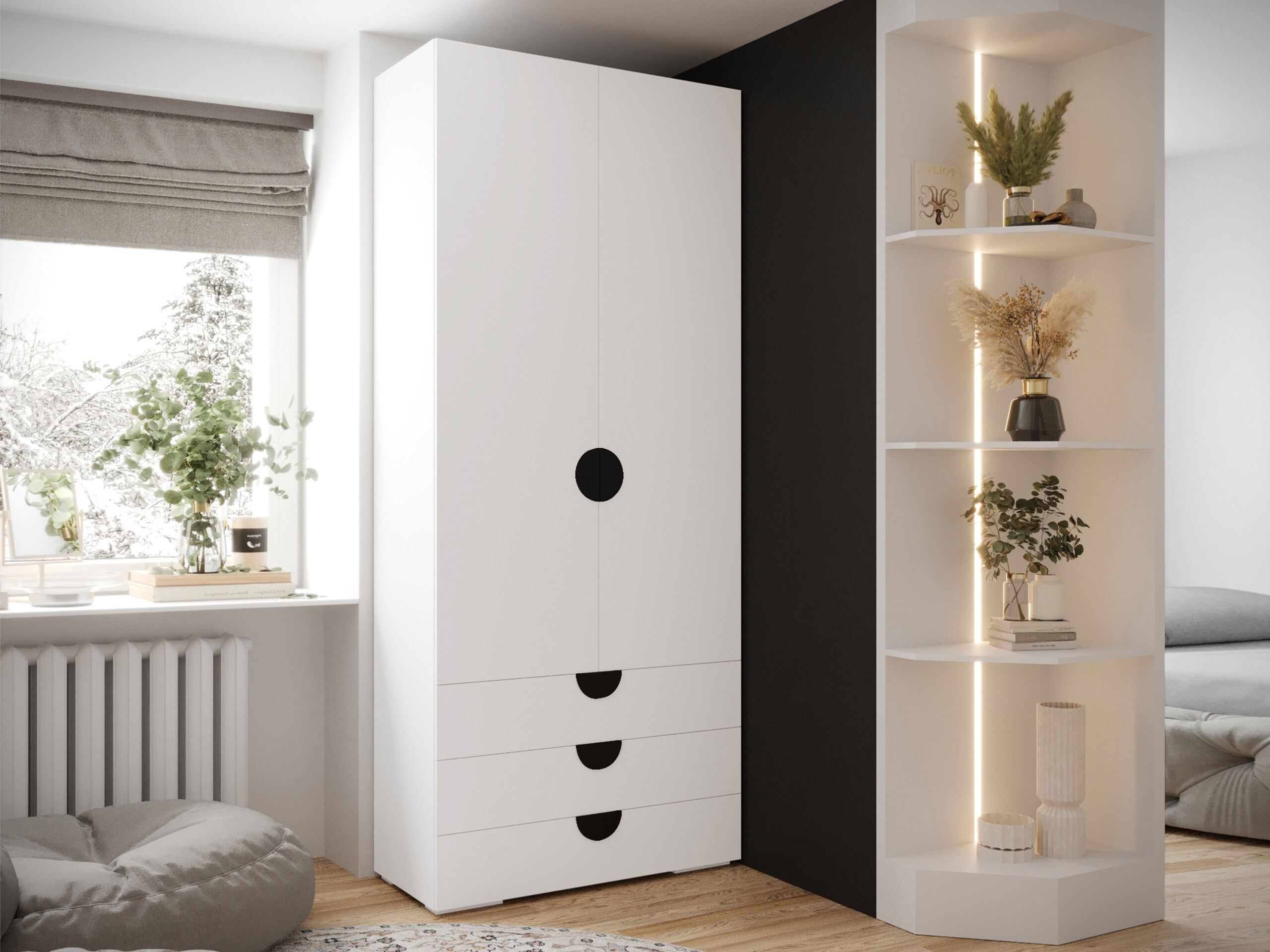 Skapis Hartford 565 (Balts)