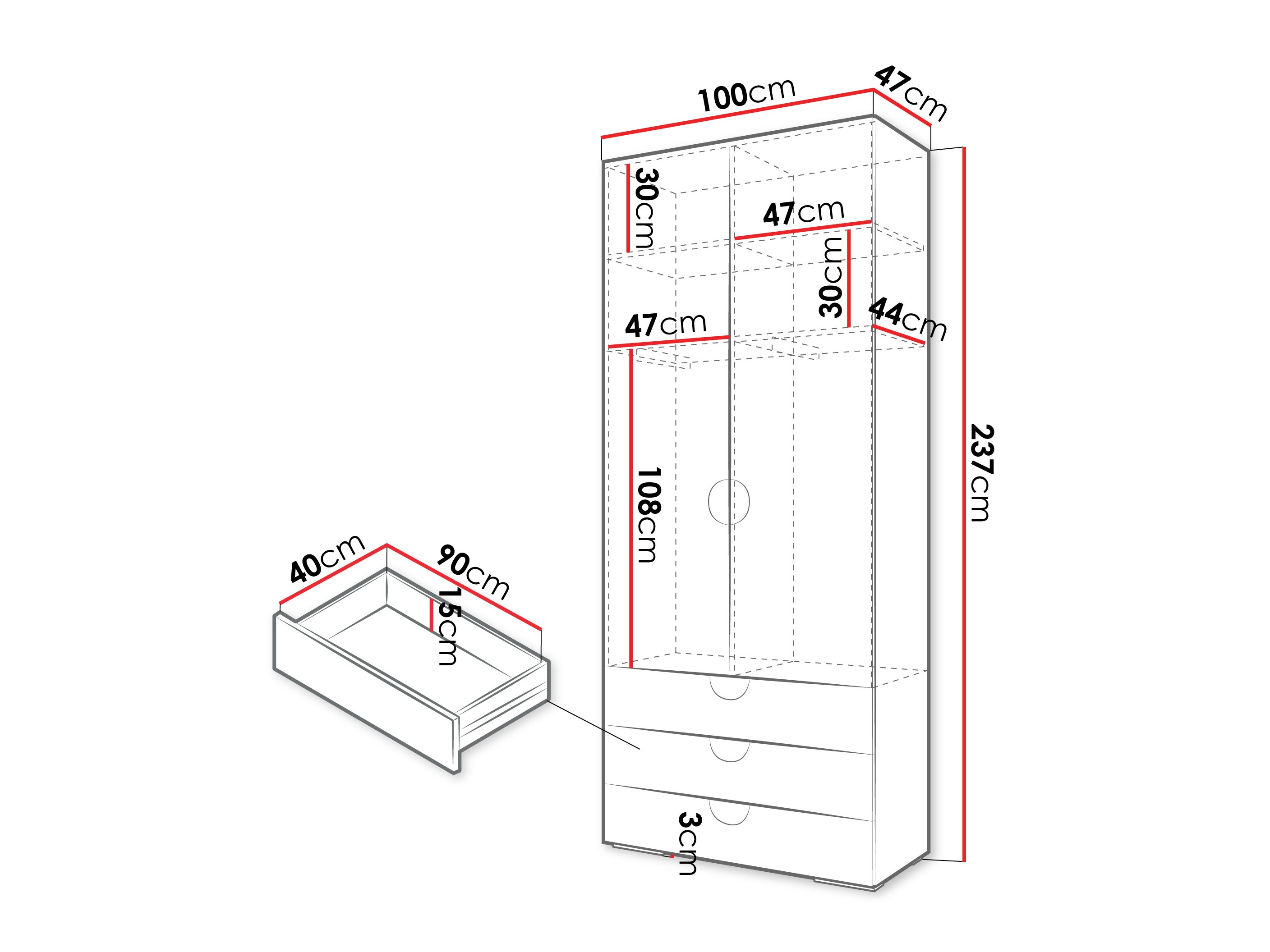 Skapis Hartford 565 (Kašmirs)