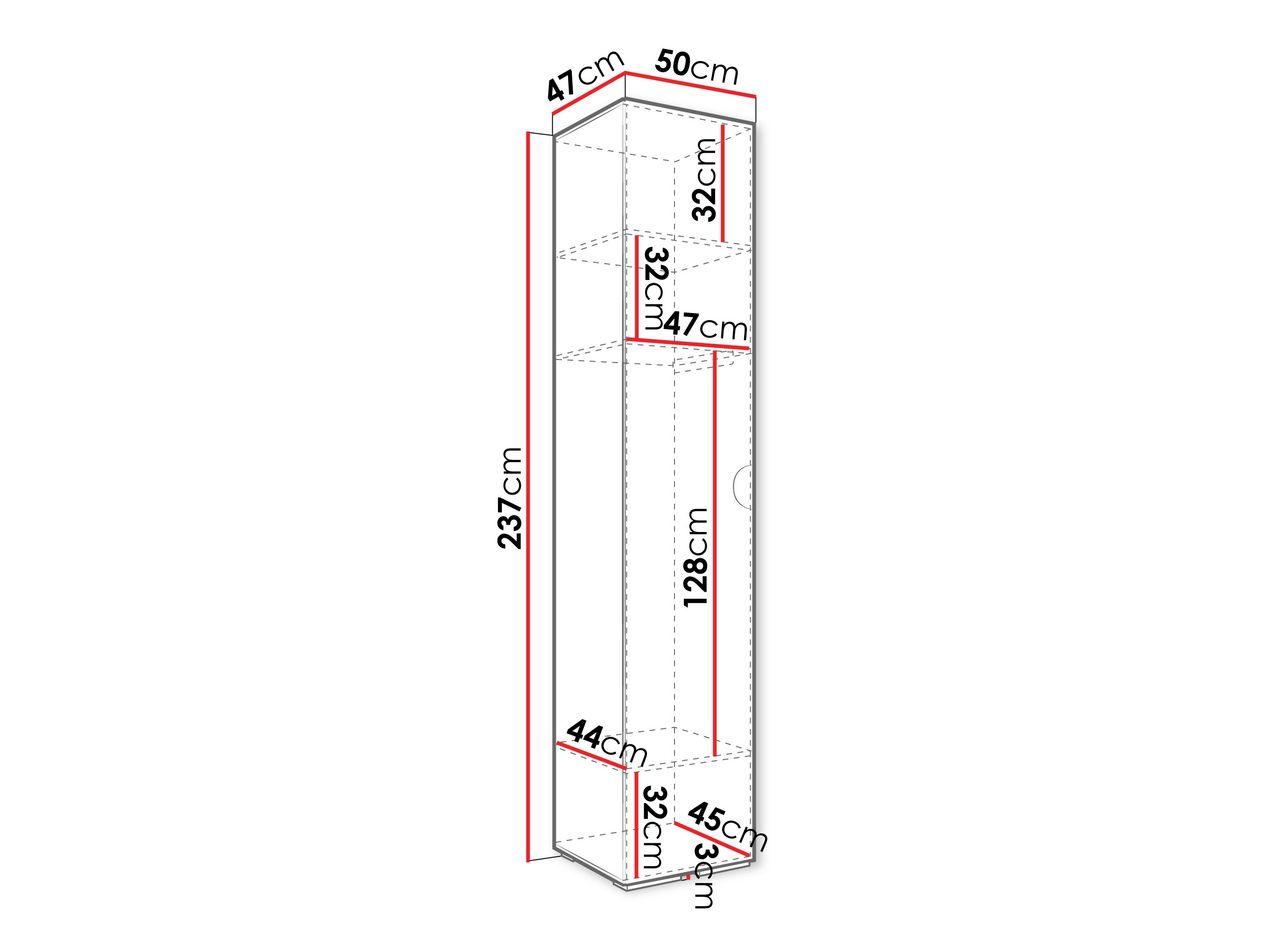 Шкаф Hartford 567 (Кашемир)
