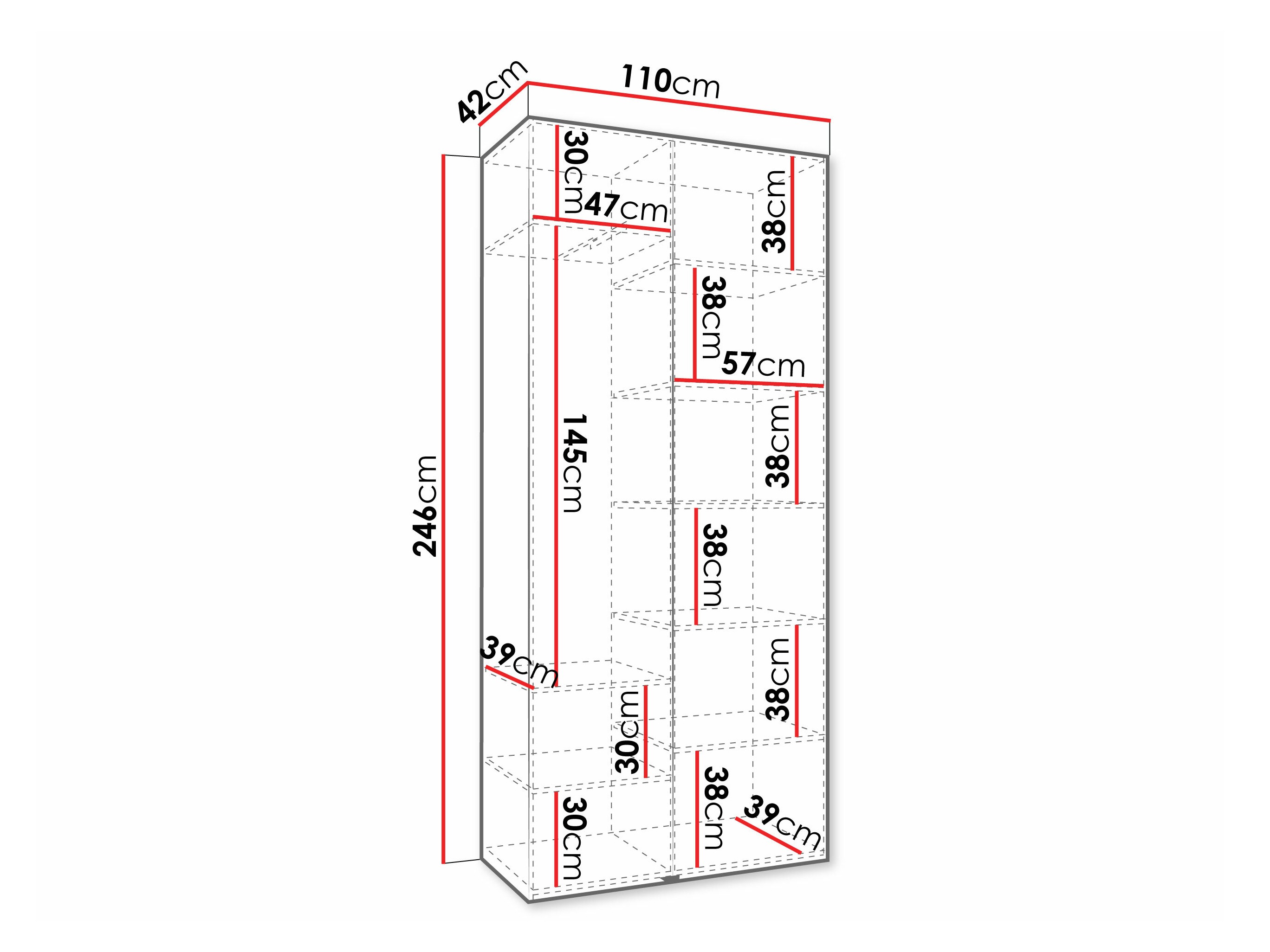 Шкаф Hartford 569 (Кашемир)