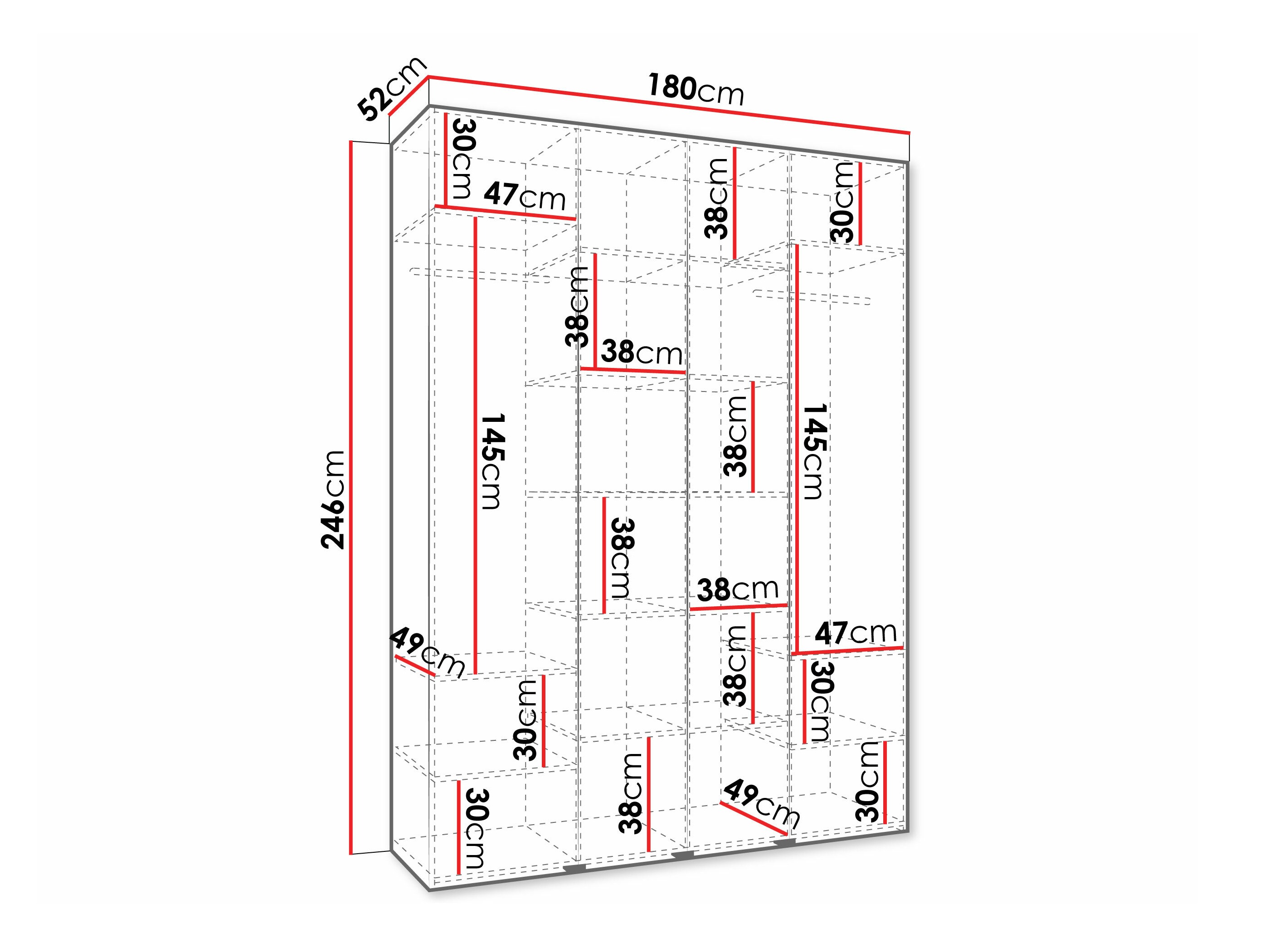 Шкаф Hartford 570 (Кашемир)