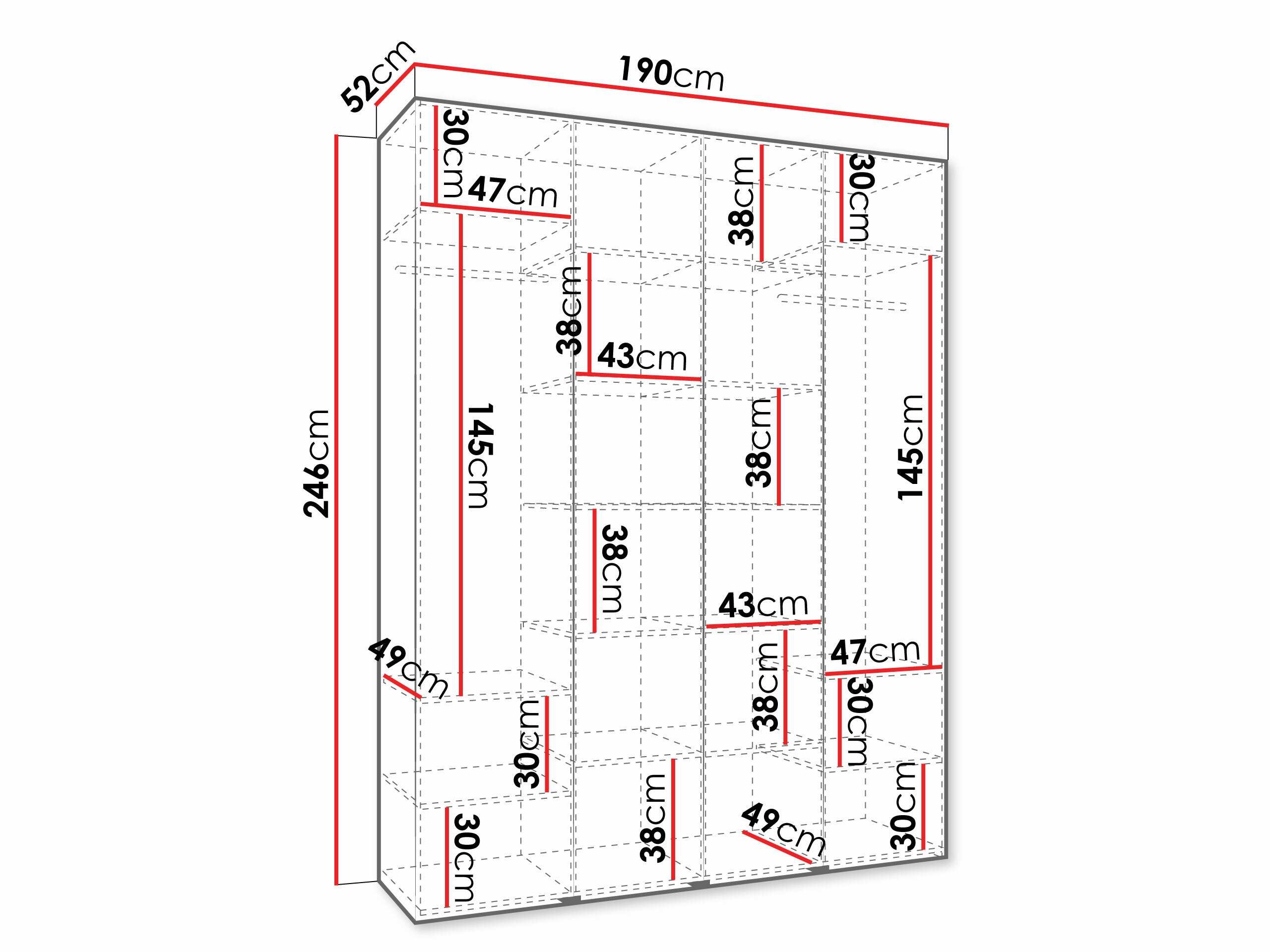 Шкаф Hartford 570 (Кашемир)