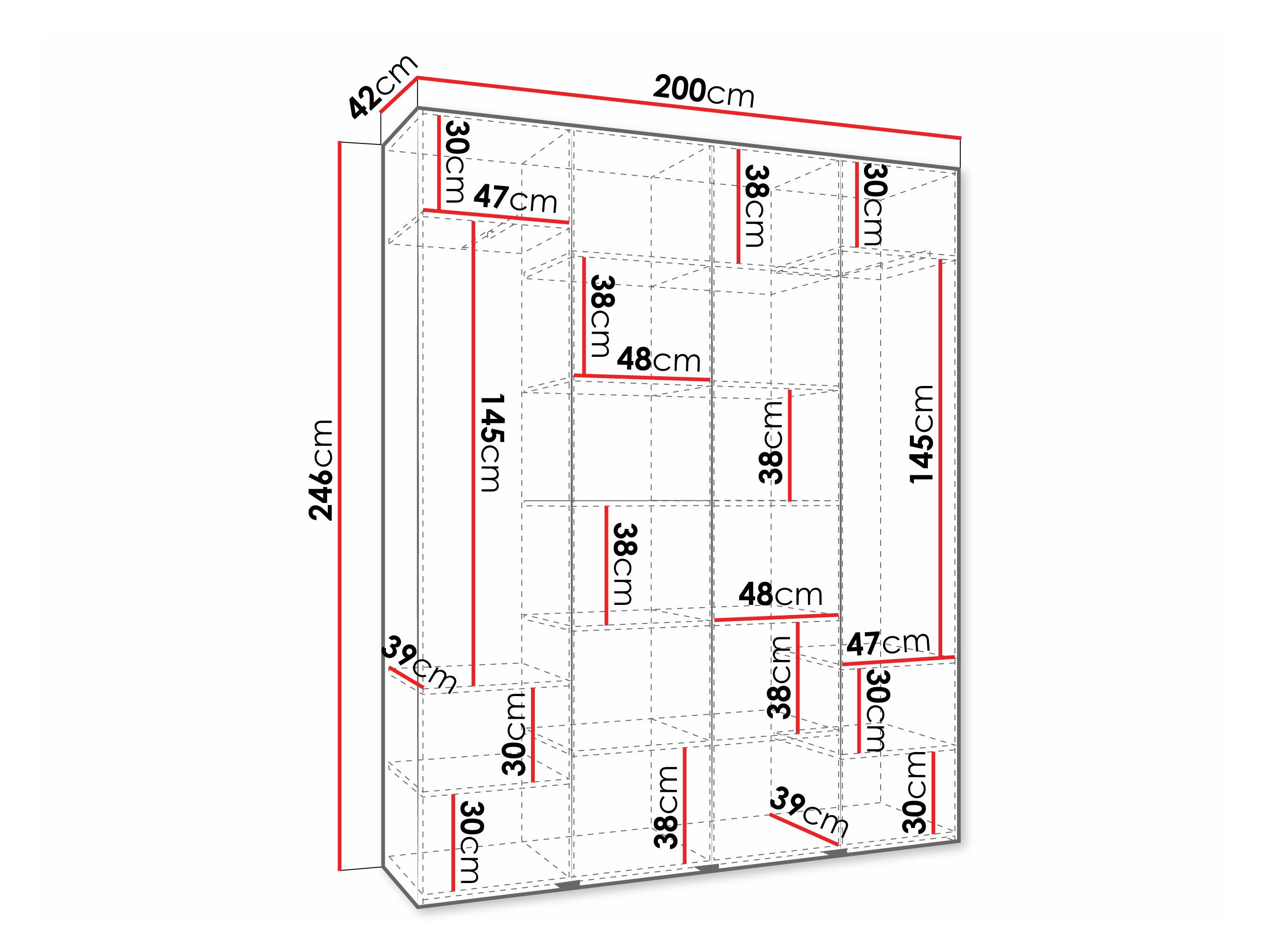 Шкаф Hartford 570 (Кашемир)