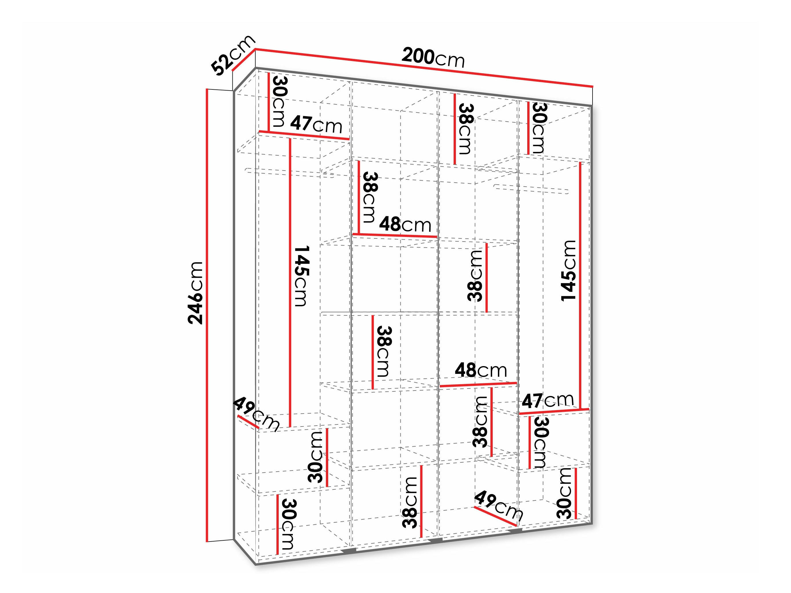 Шкаф Hartford 570 (Кашемир)