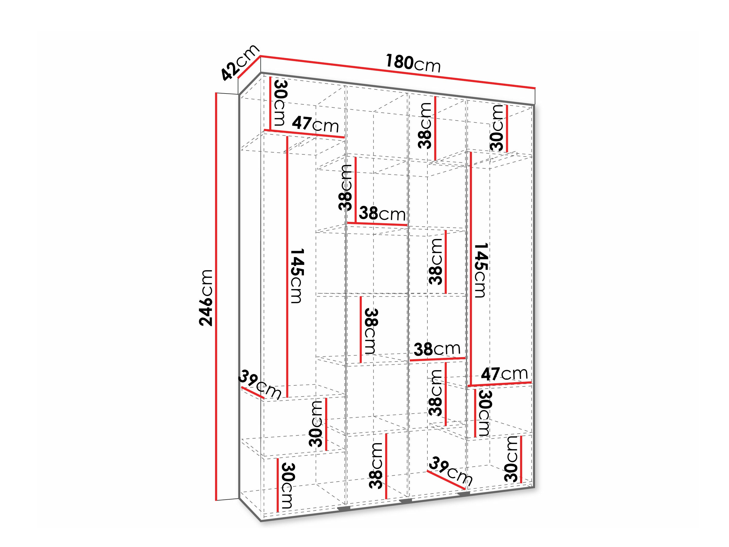 Skapis Hartford 570 (Kašmirs)