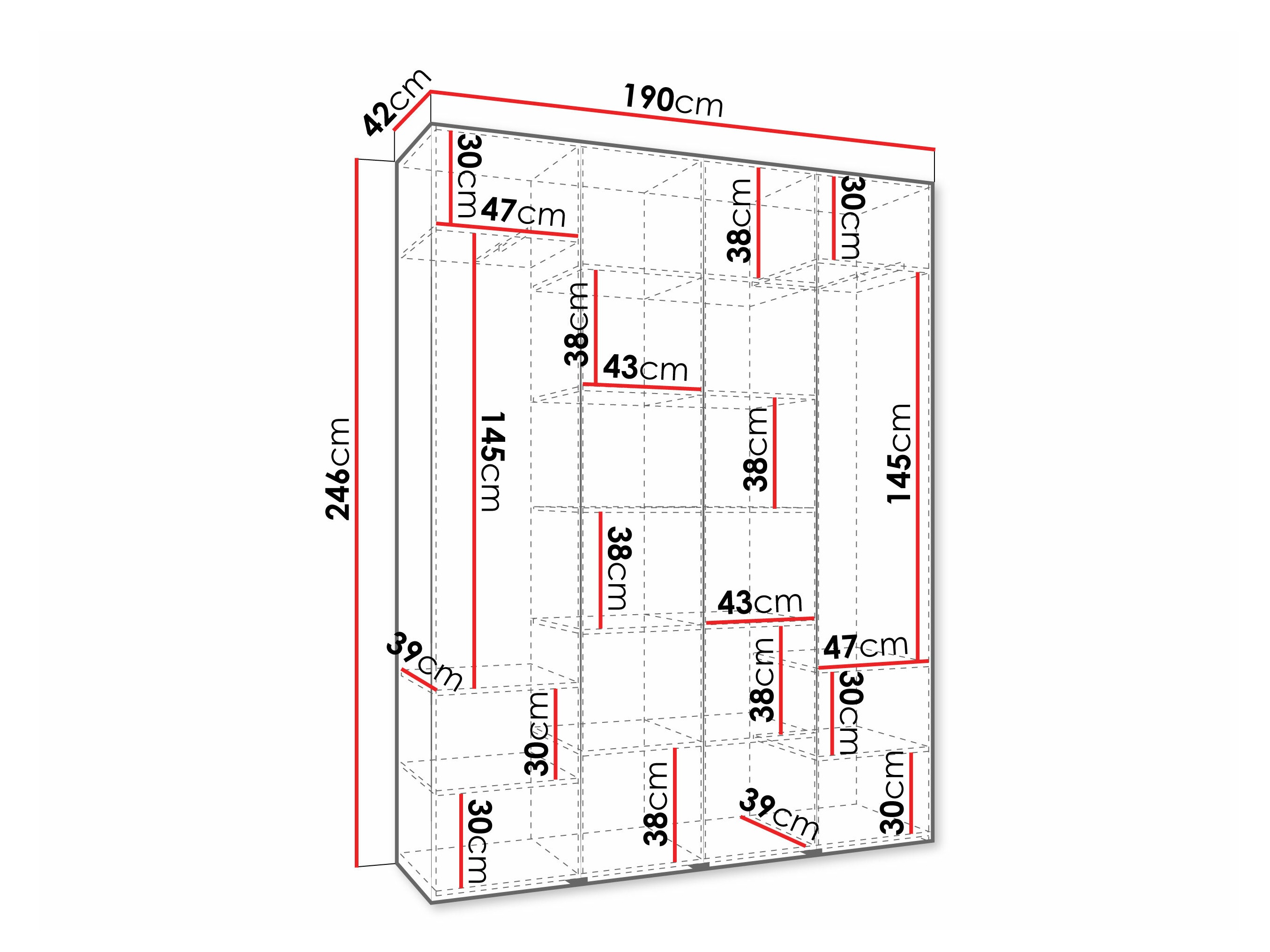 Skapis Hartford 570 (Kašmirs)