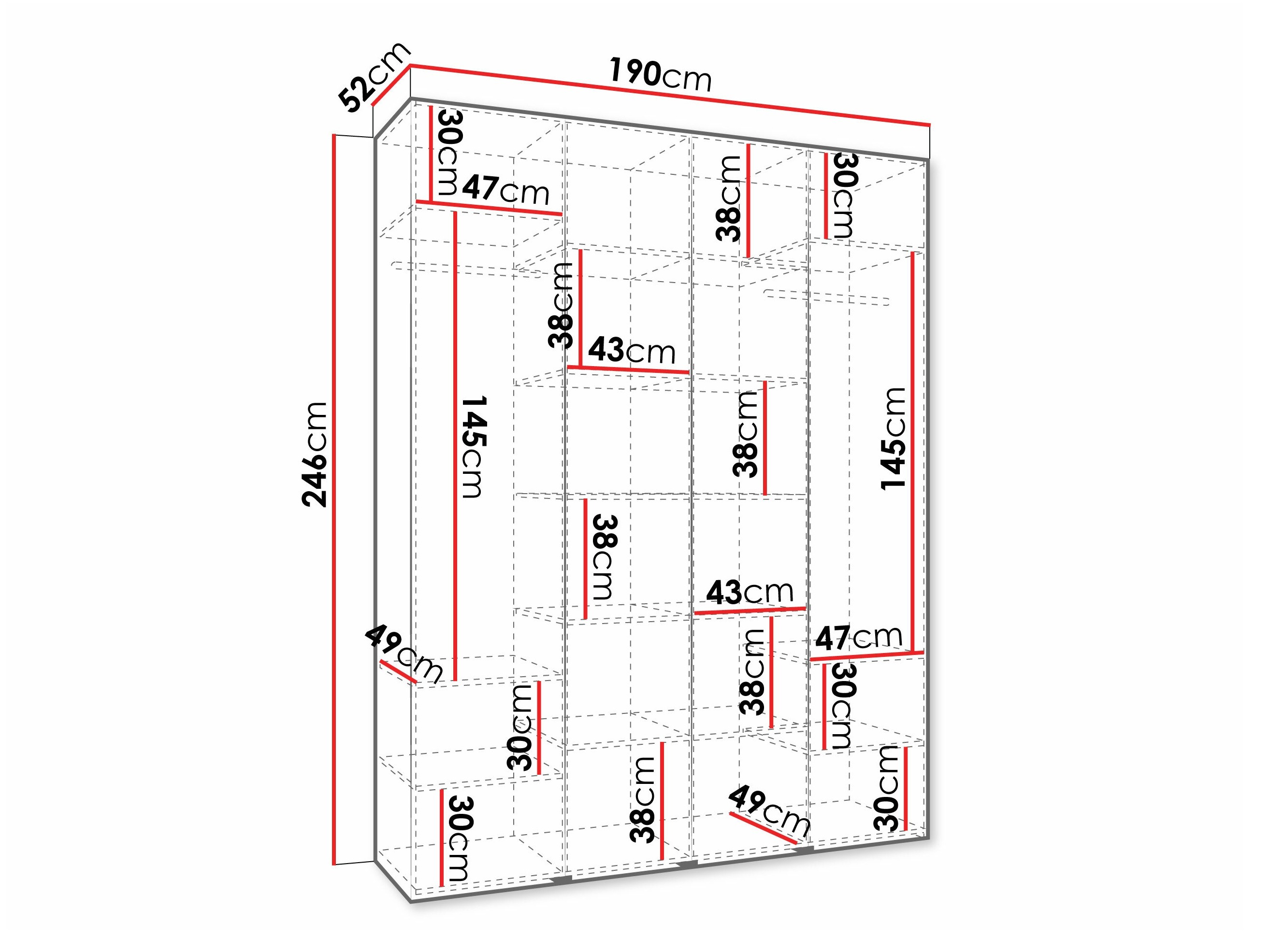 Skapis Hartford 570 (Kašmirs)