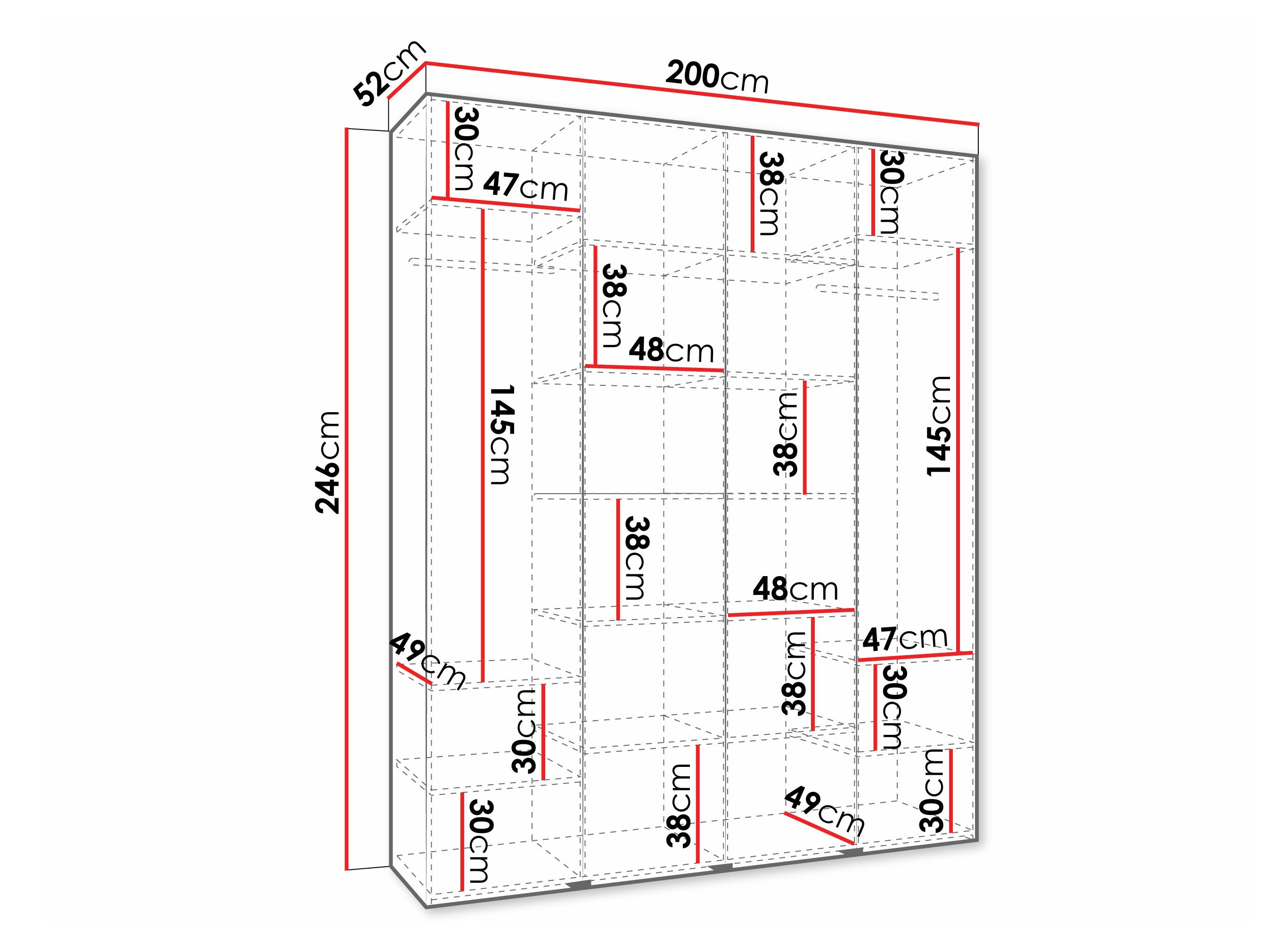 Skapis Hartford 570 (Kašmirs)