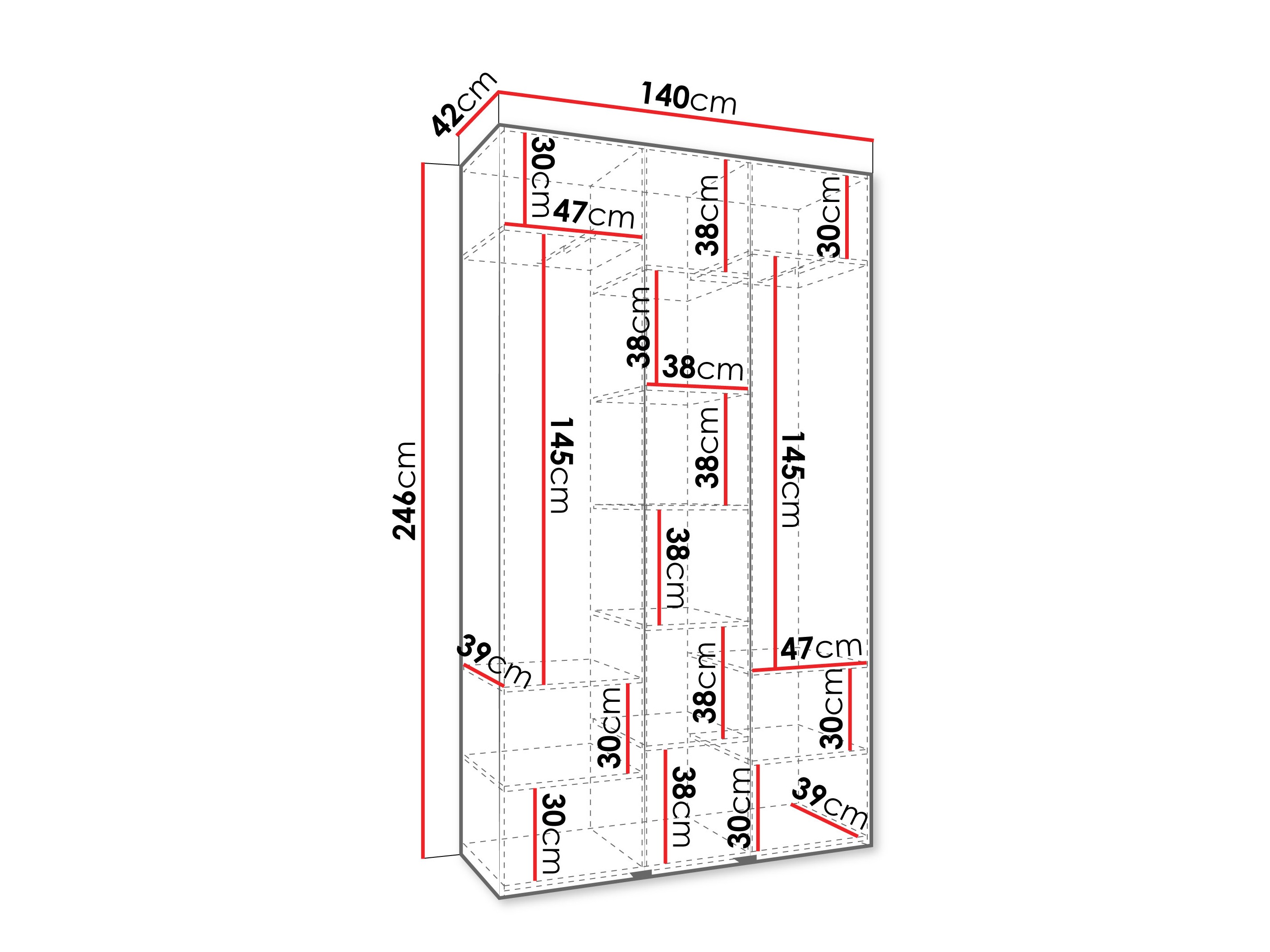 Шкаф Hartford 571 (Белый)