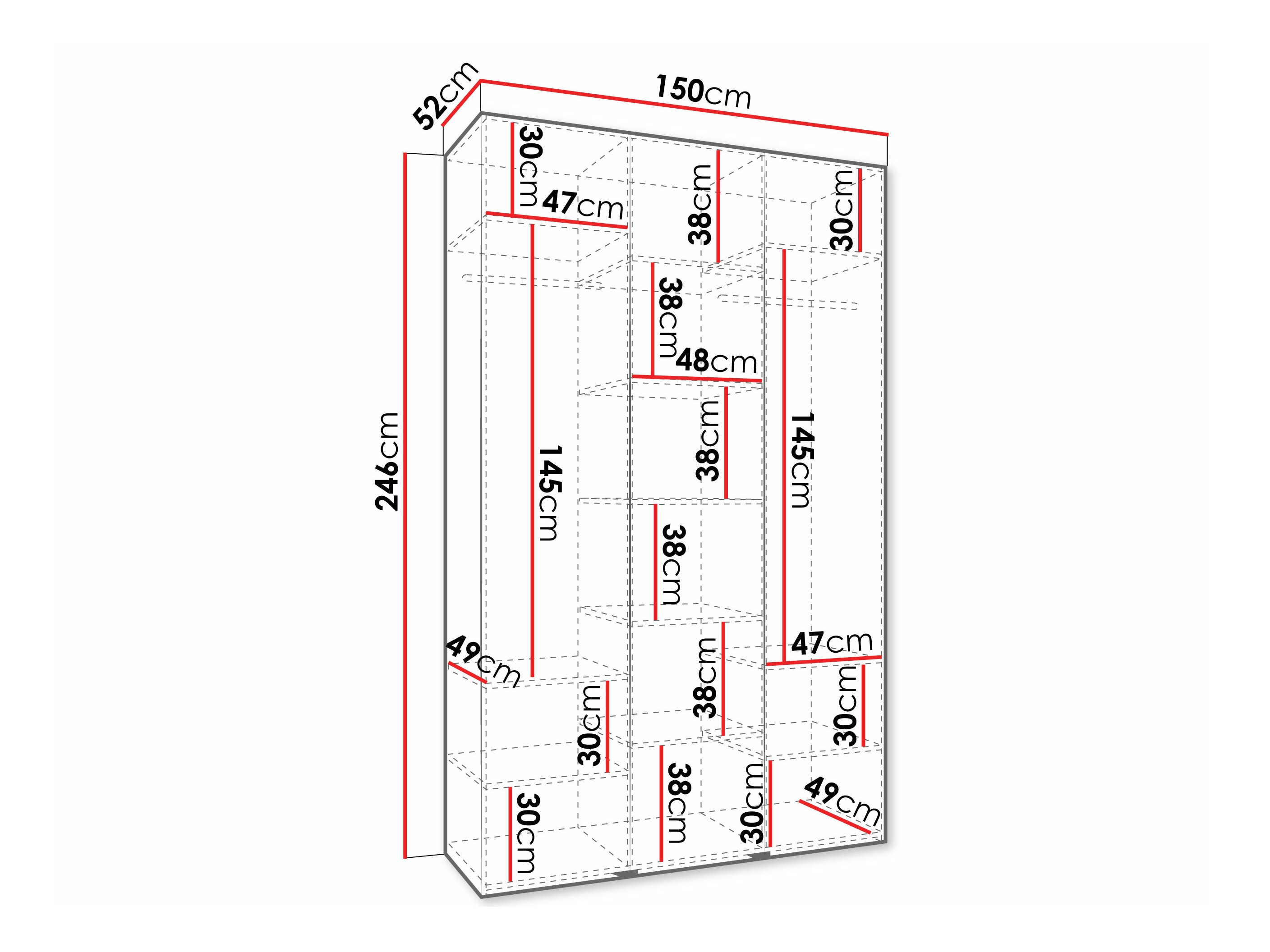 Шкаф Hartford 571 (Белый)
