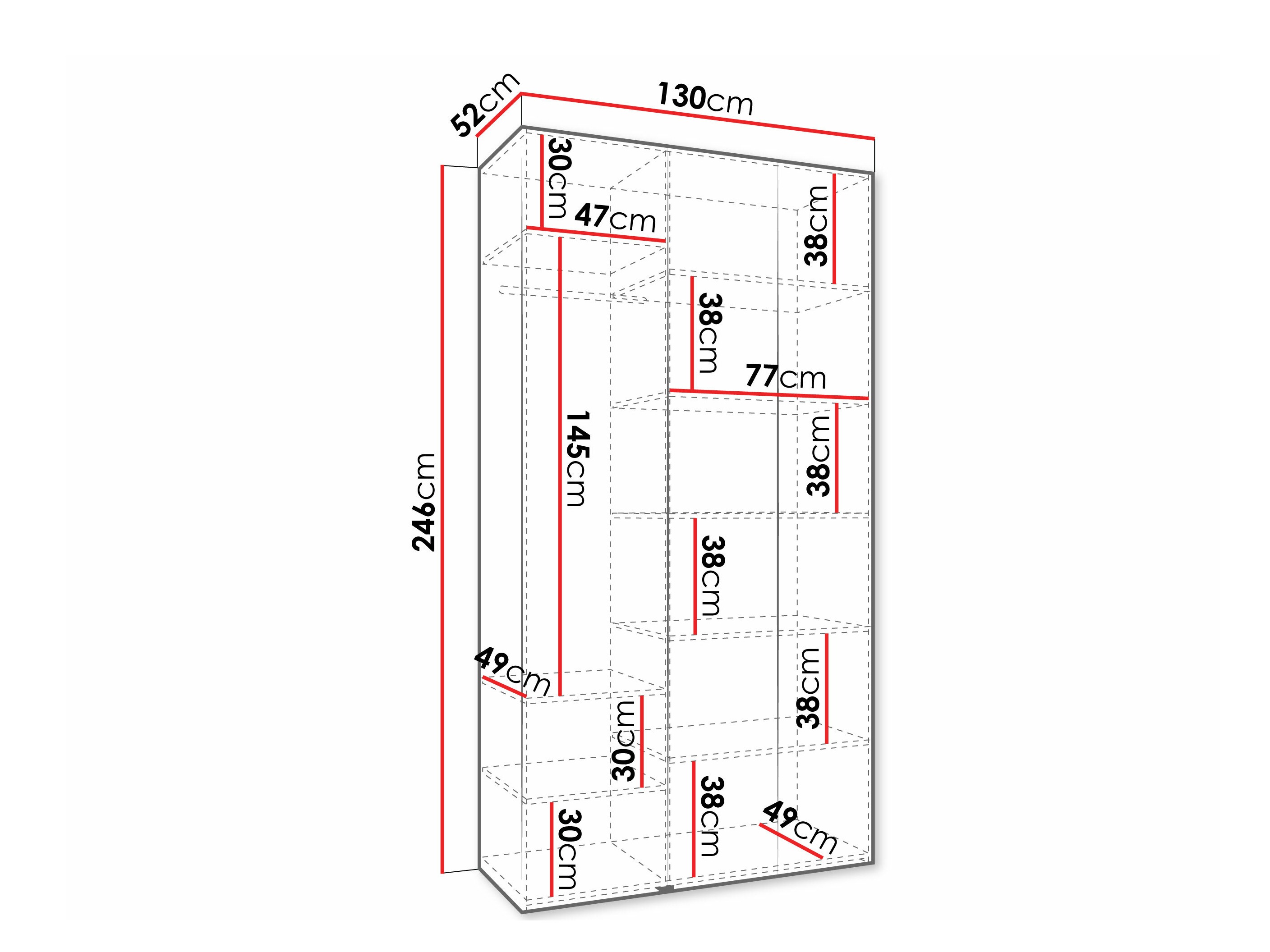 Шкаф Hartford 571 (Белый)