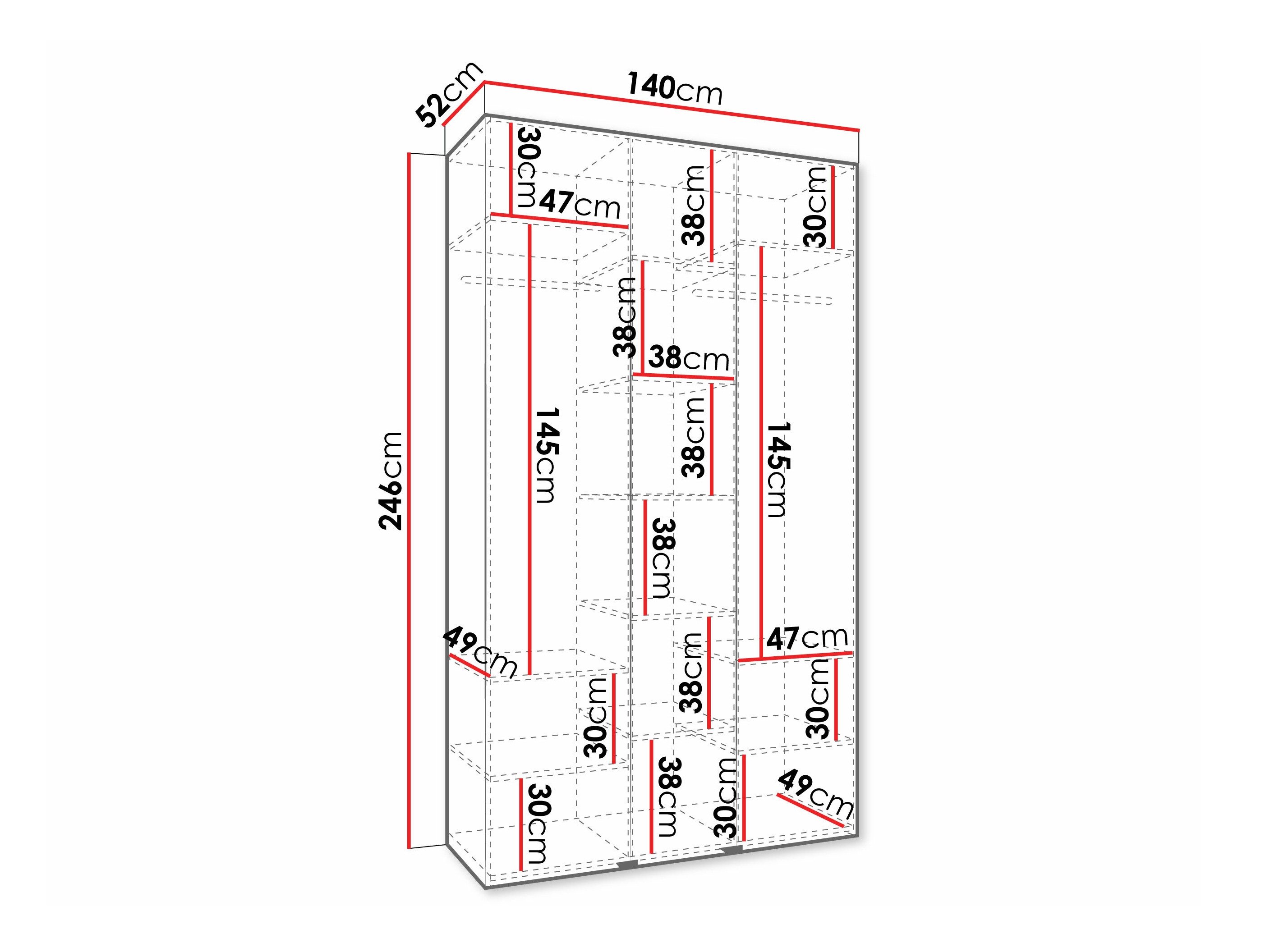 Шкаф Hartford 571 (Белый)