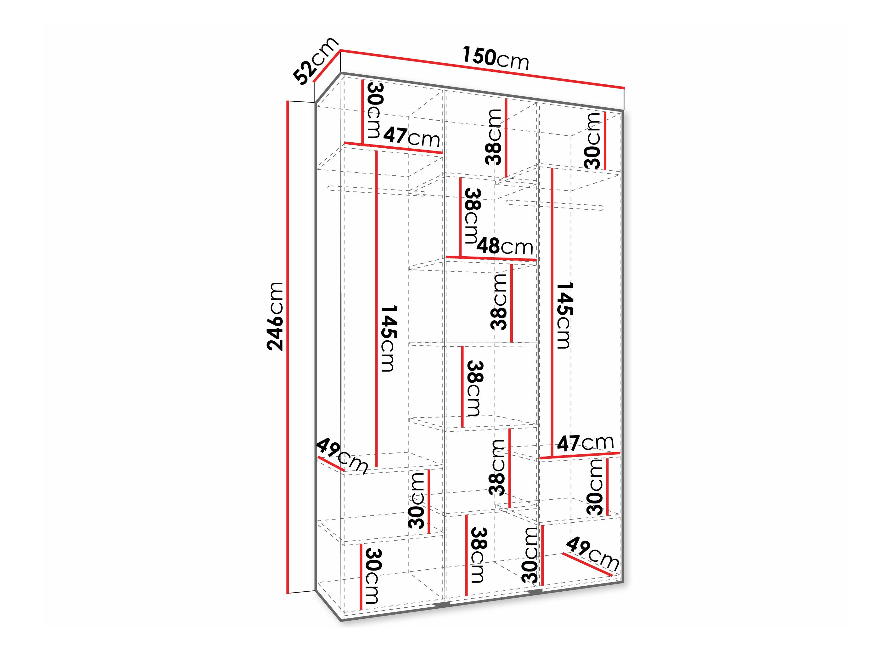 Шкаф Hartford 571 (Белый)