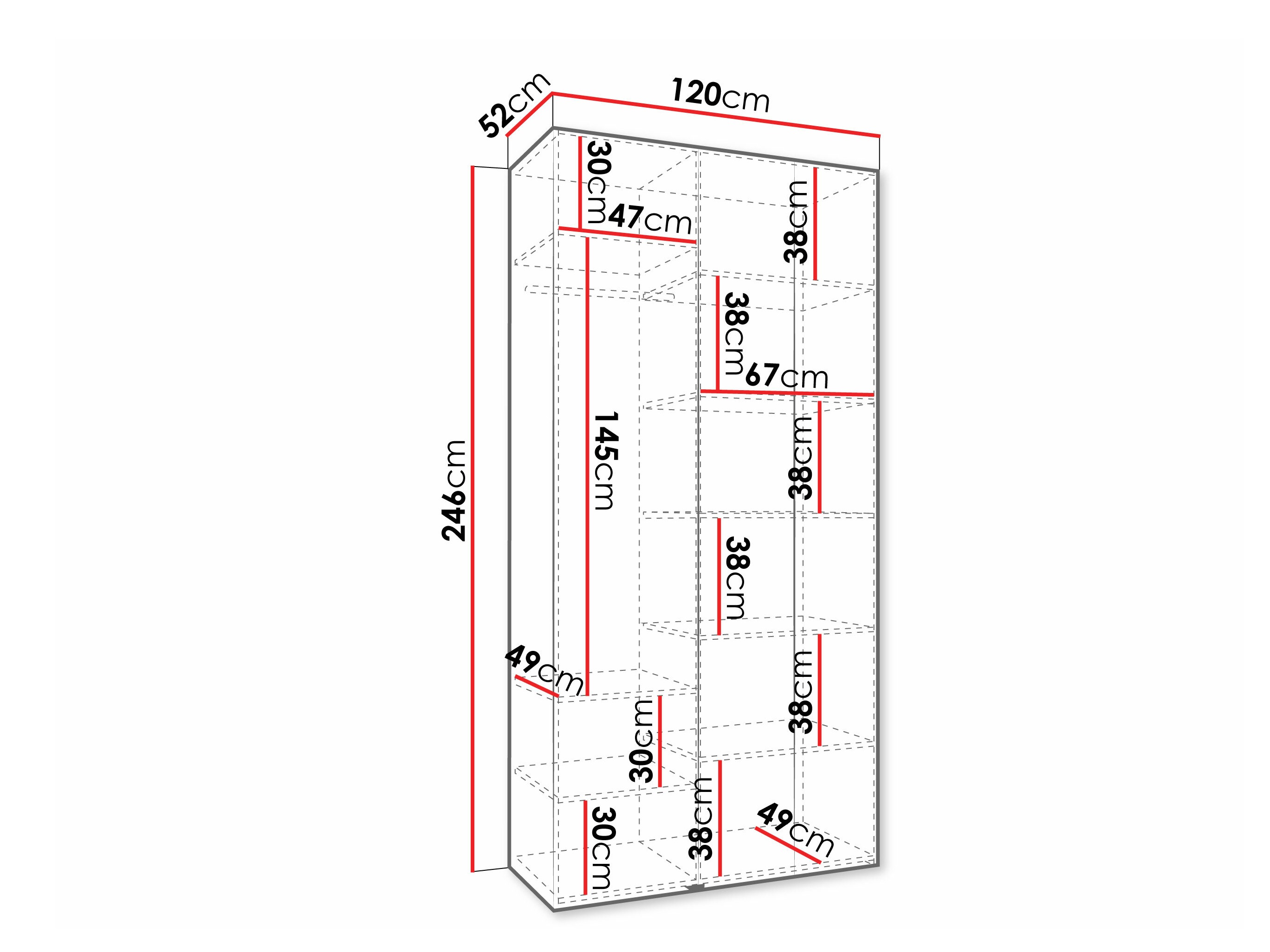 Шкаф Hartford 571 (Кашемир)