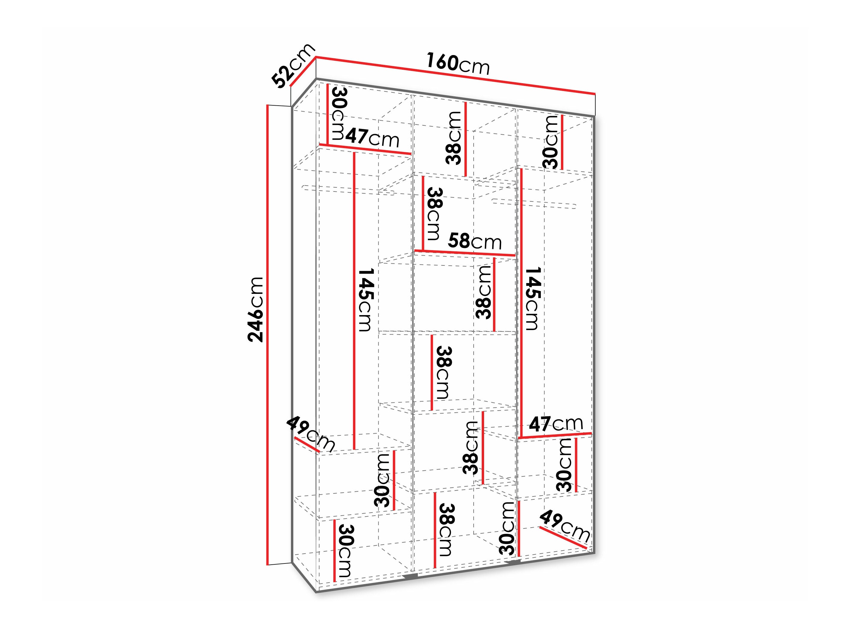Шкаф Hartford 571 (Кашемир)