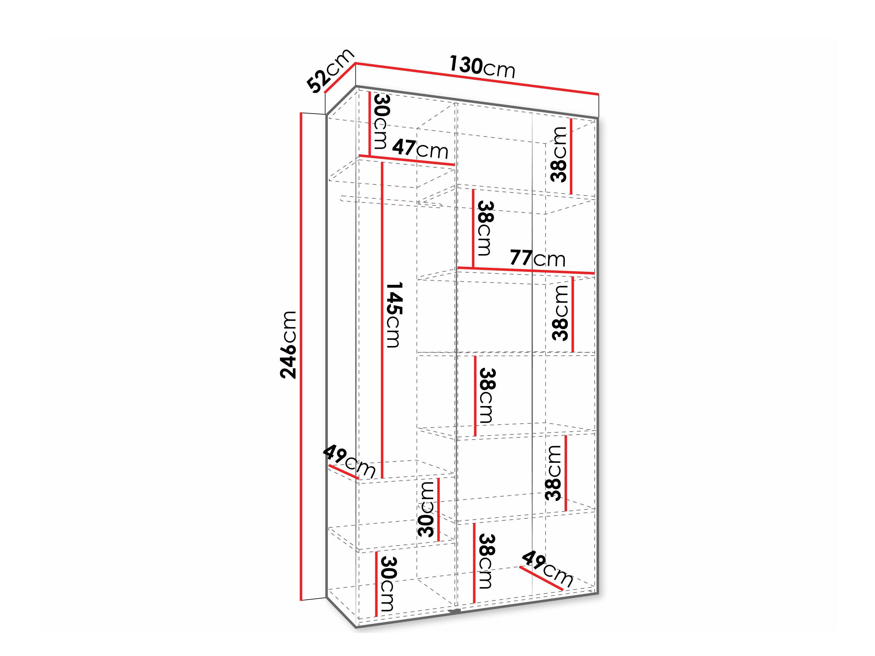 Skapis Hartford 571 (Balts)