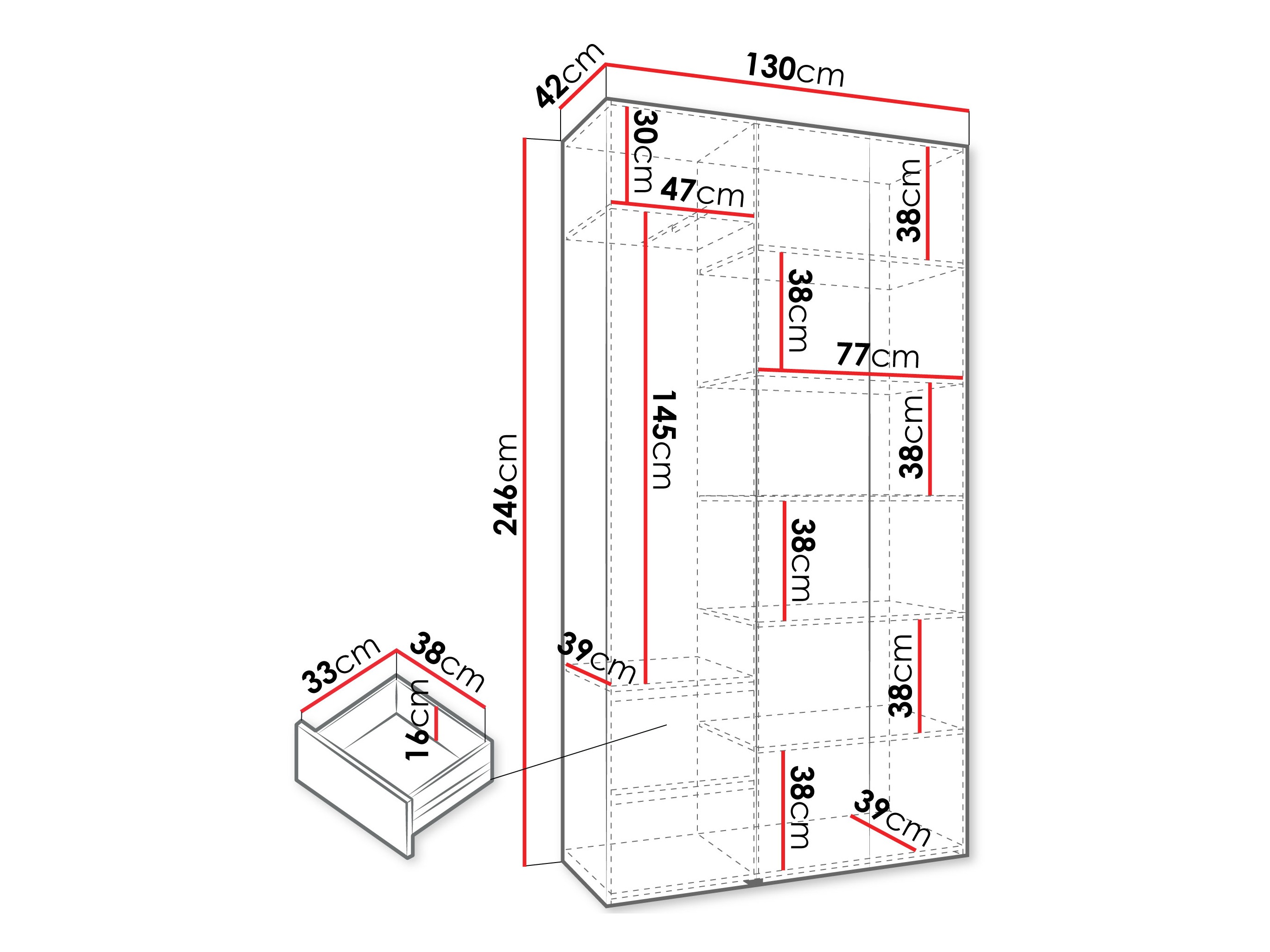 Skapis Hartford 571 (Kašmirs)