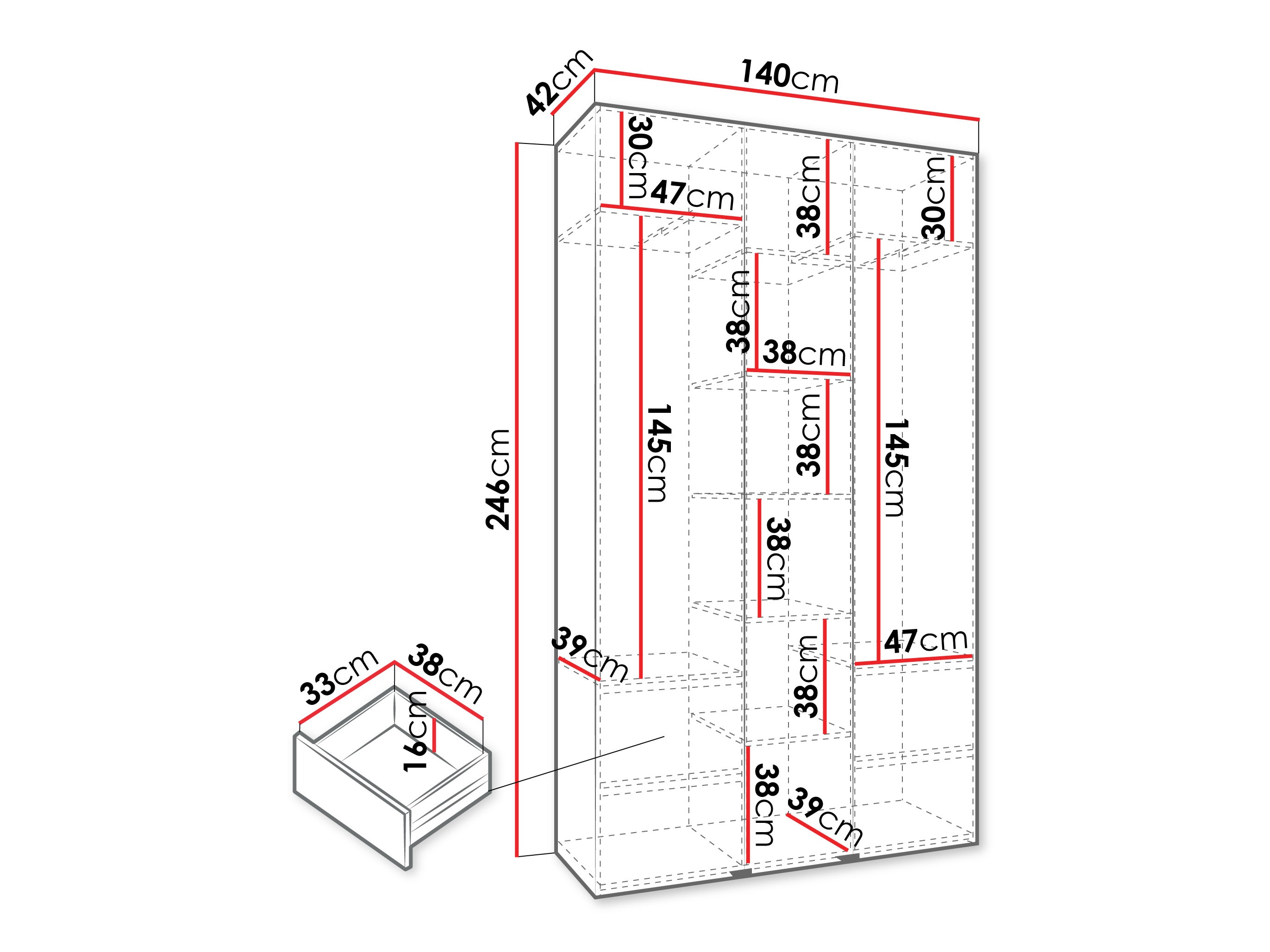 Skapis Hartford 571 (Kašmirs)
