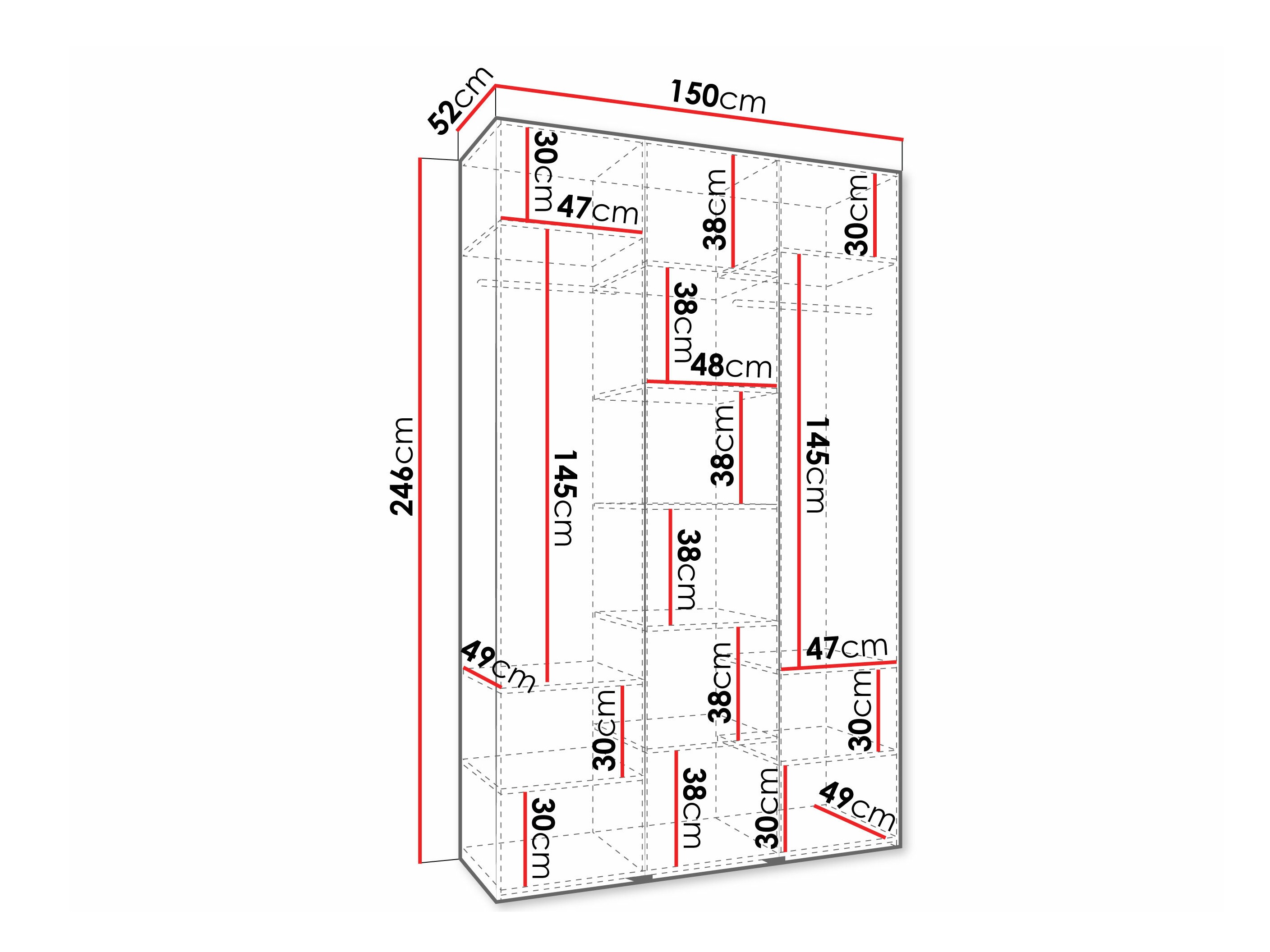 Skapis Hartford 571 (Kašmirs)