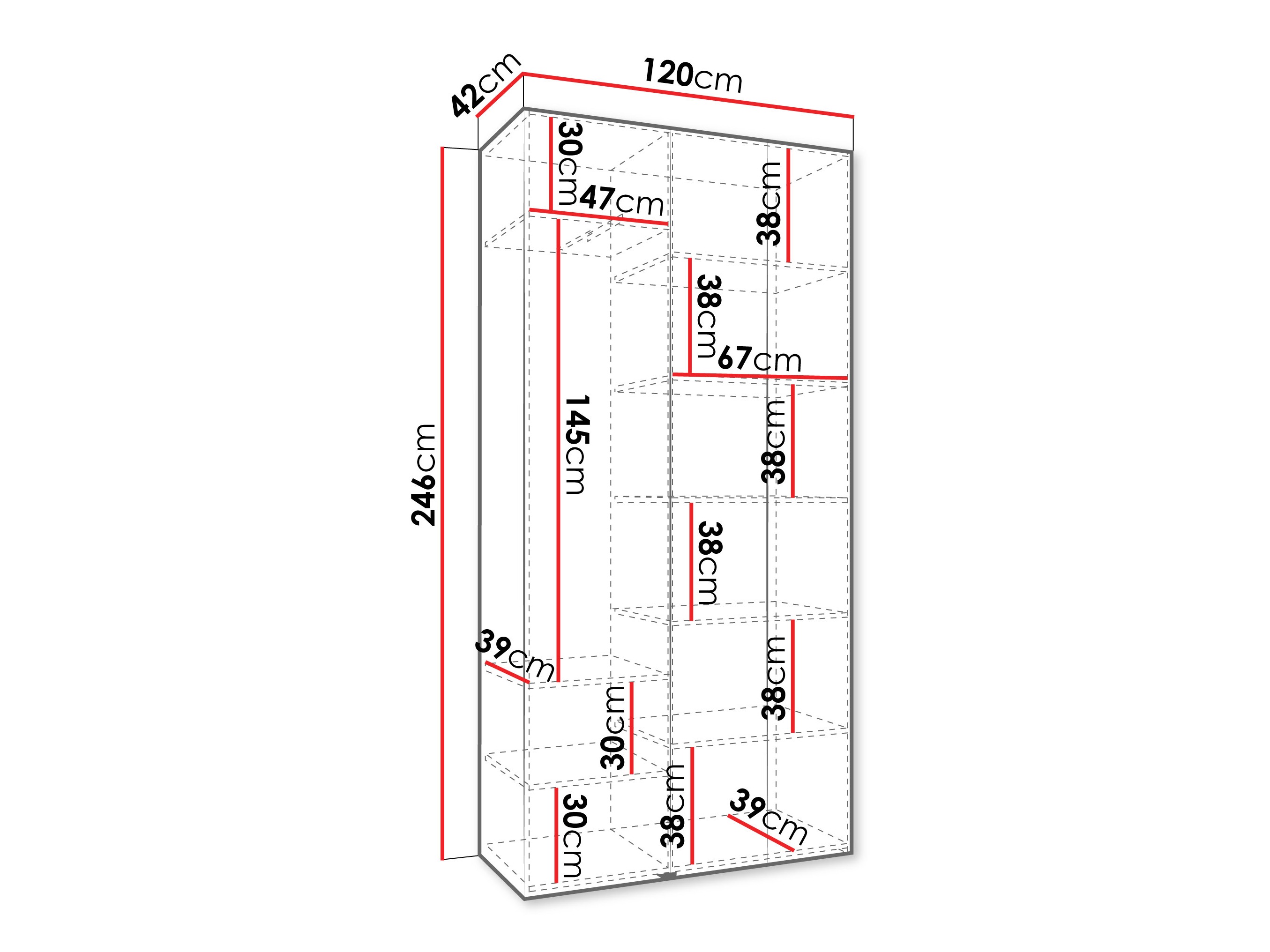 Skapis Hartford 571 (Kašmirs)