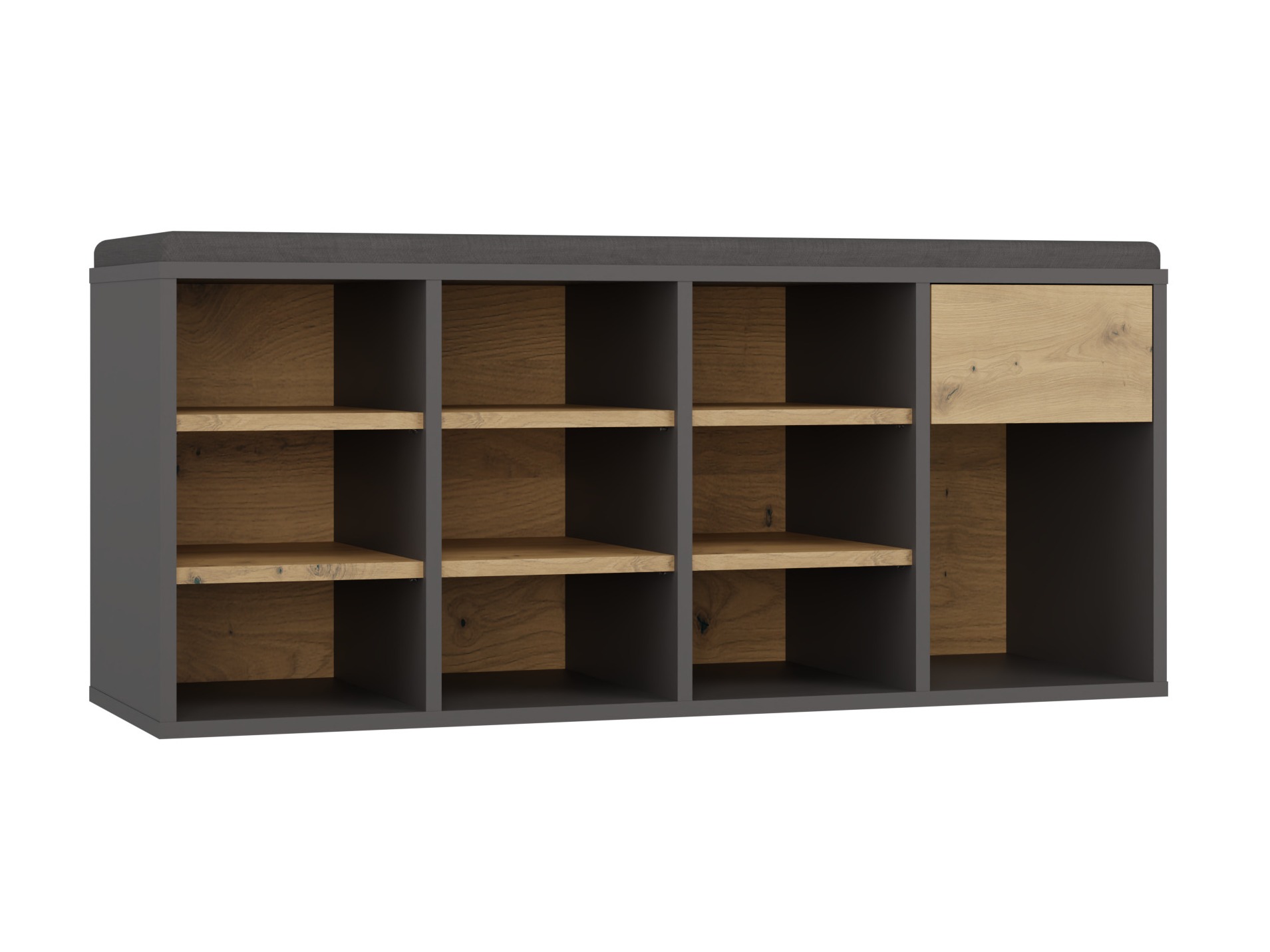 Apavu plaukts Mandeville 322 (Antracīts)