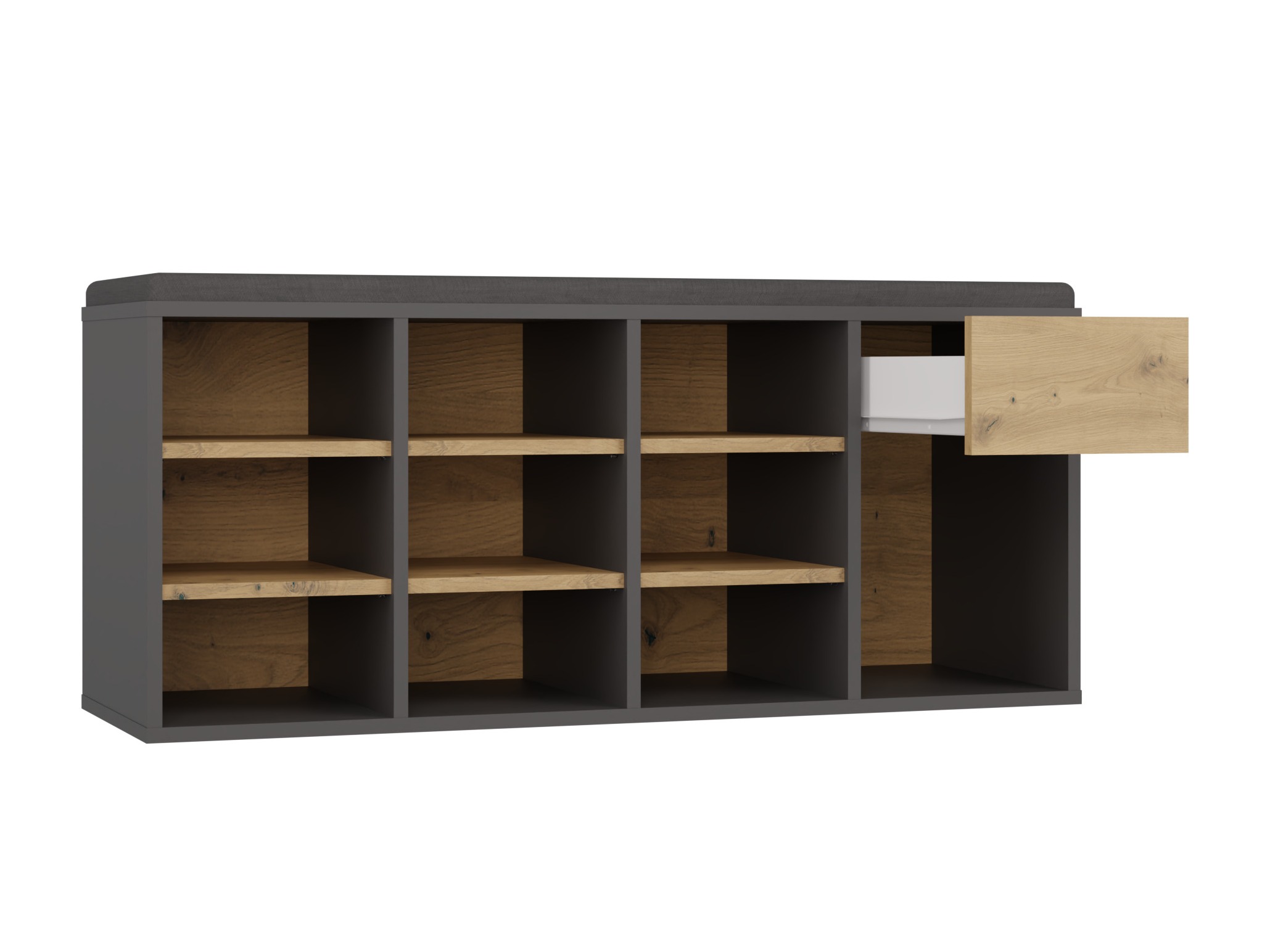 Полка для обуви Mandeville 322 (Антрацит)