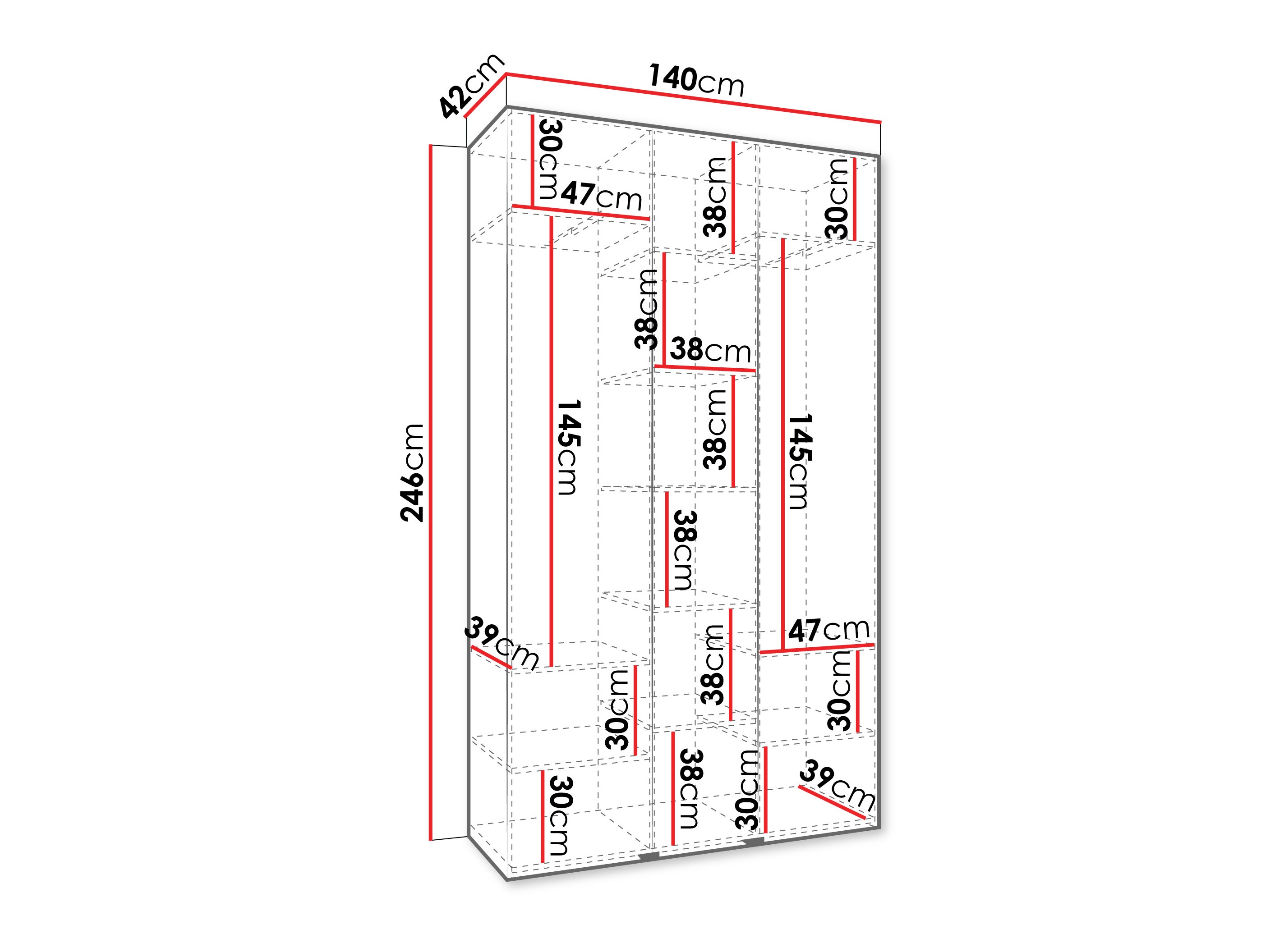 Skapis Hartford 571 (Kašmirs)