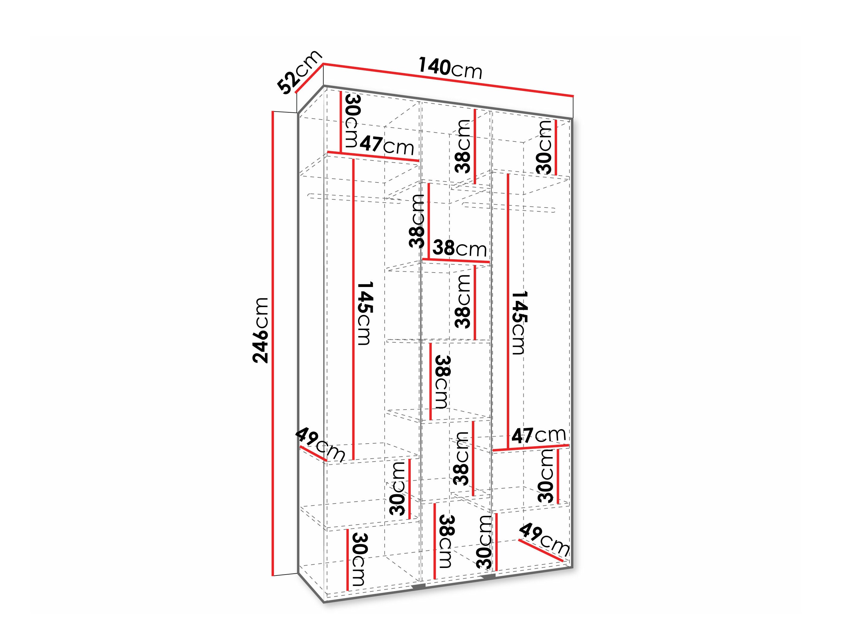 Skapis Hartford 571 (Kašmirs)