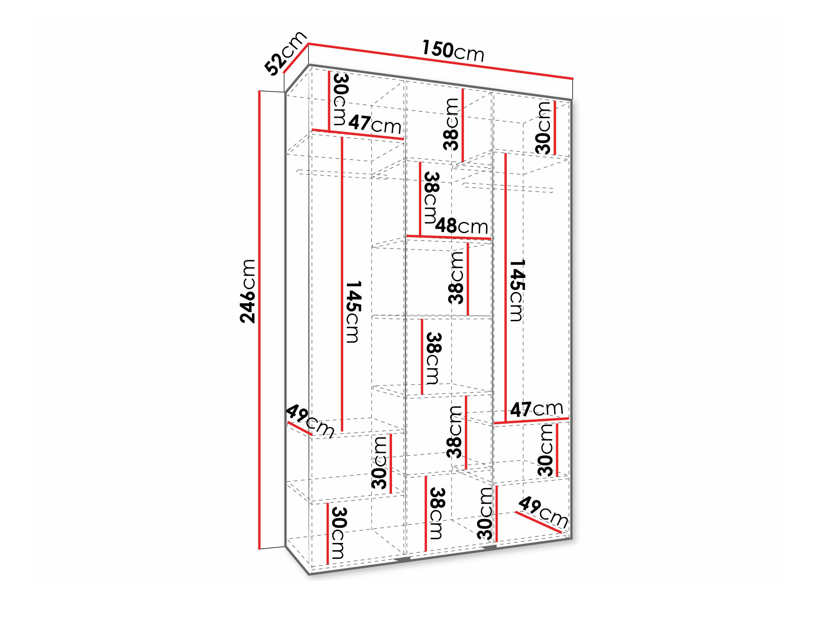 Skapis Hartford 571 (Kašmirs)