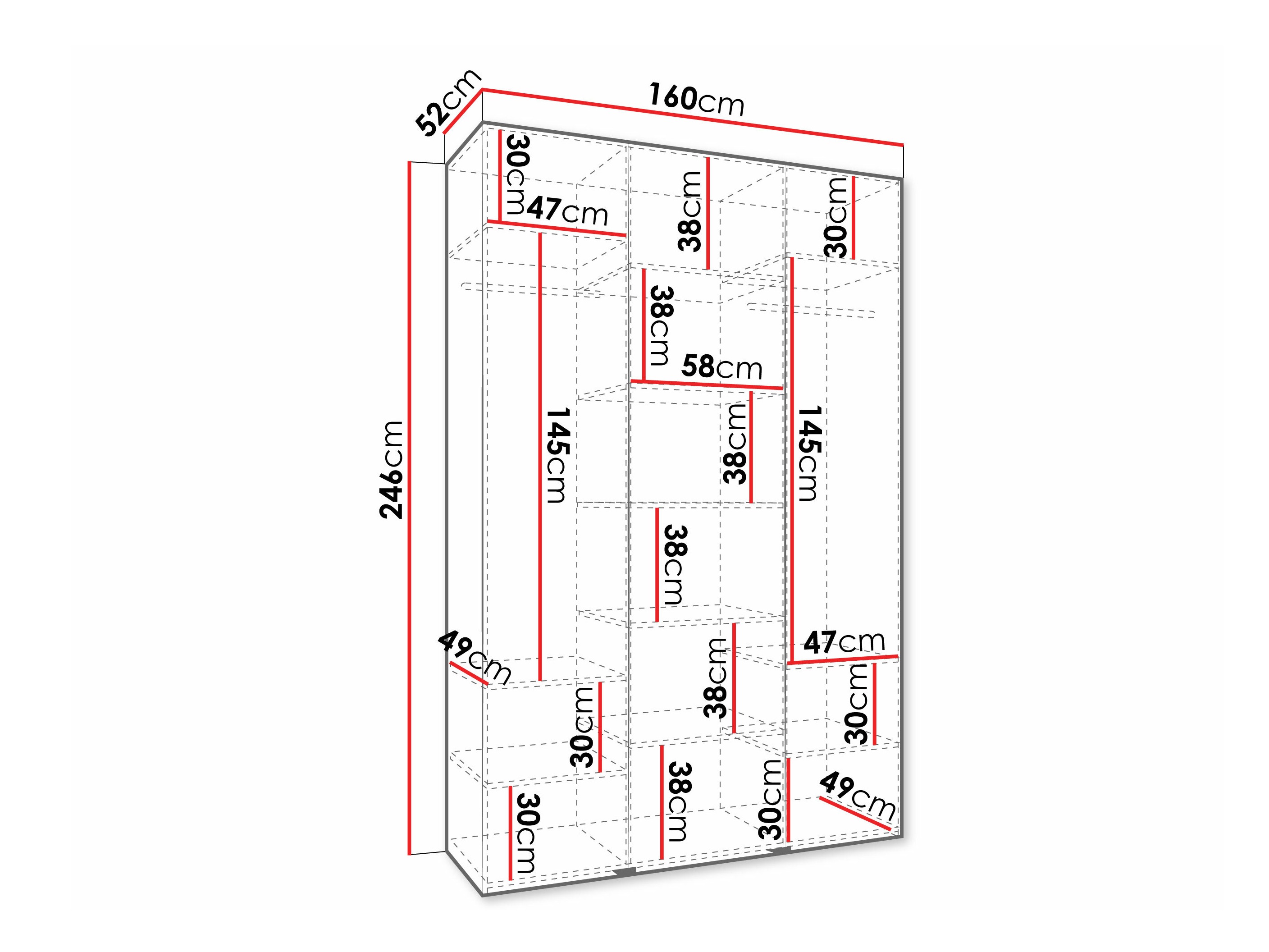 Skapis Hartford 571 (Kašmirs)