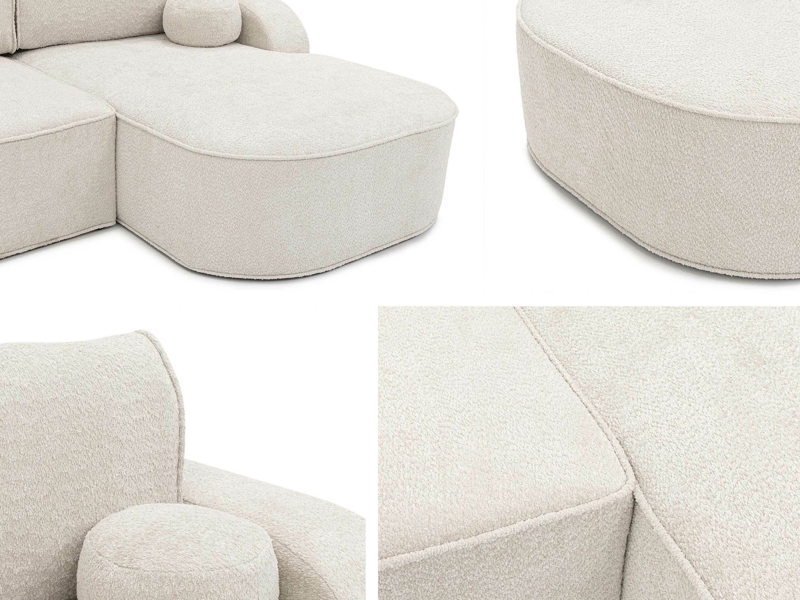 Stūra dīvāns Comfivo 464 (Coral 50)