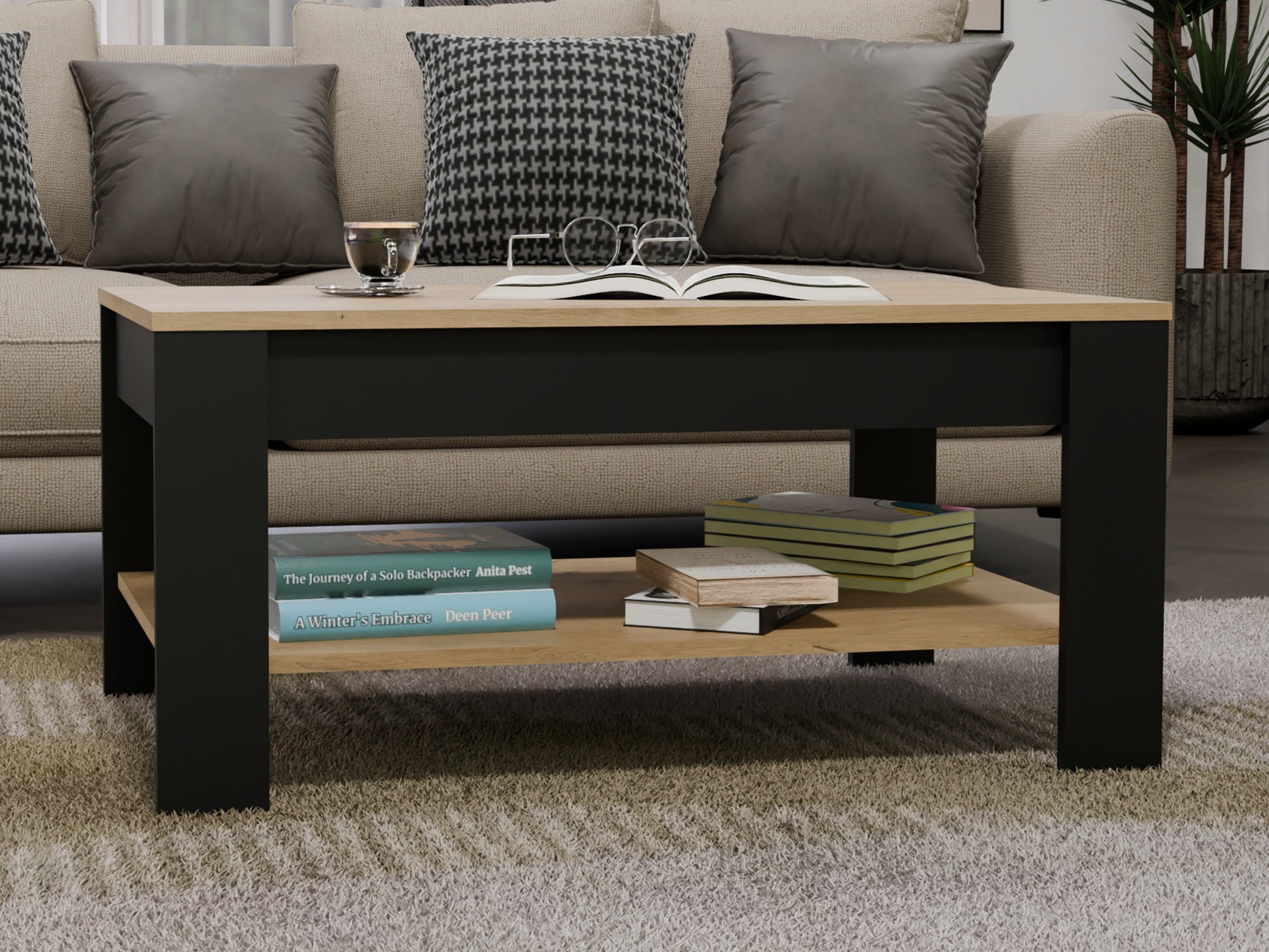 Žurnālu galdiņš Mandeville 326