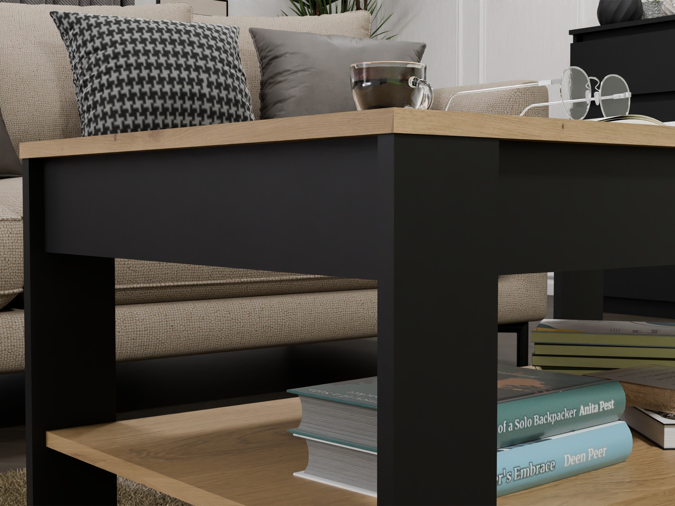 Žurnālu galdiņš Mandeville 326