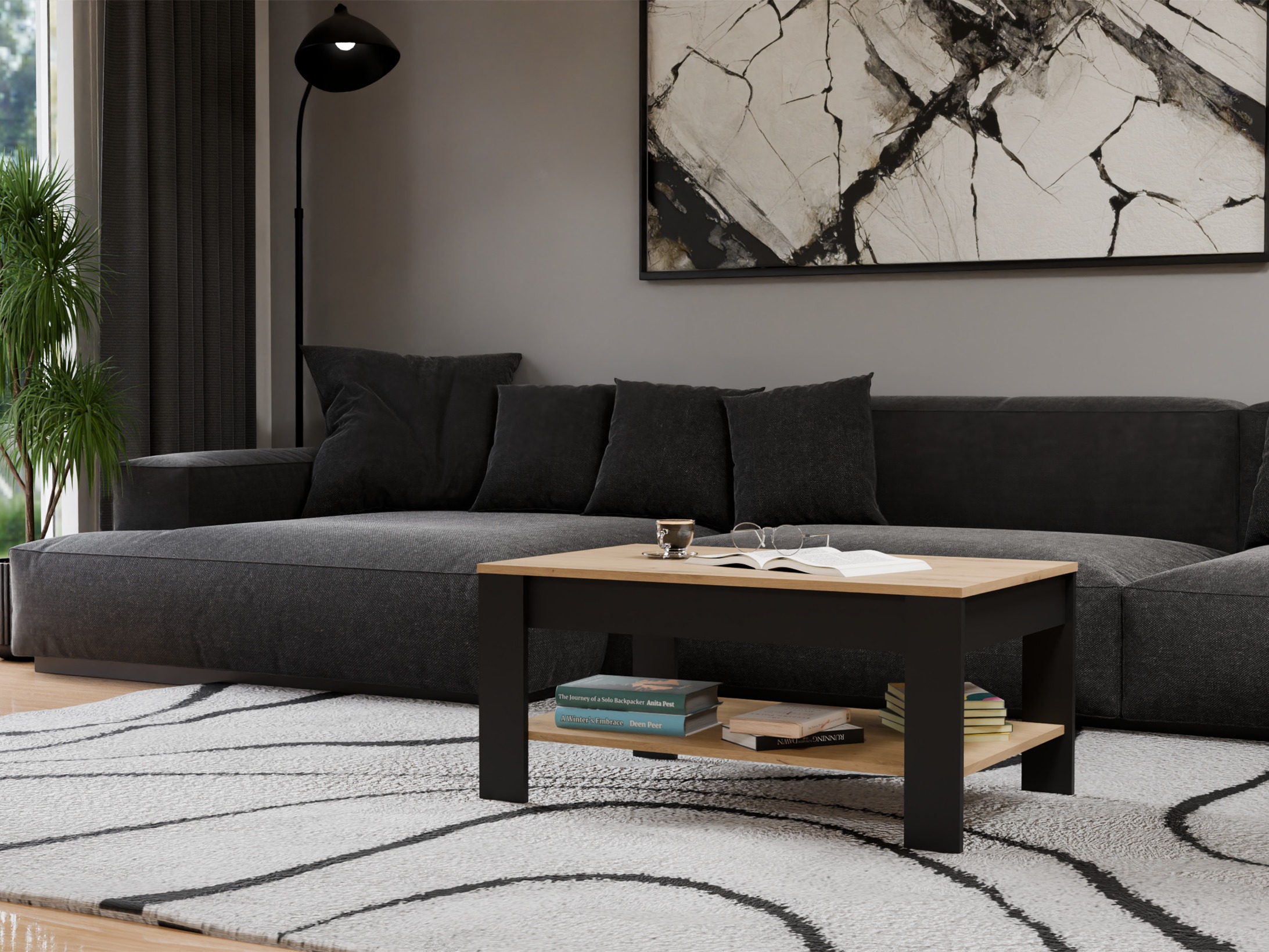 Žurnālu galdiņš Mandeville 326