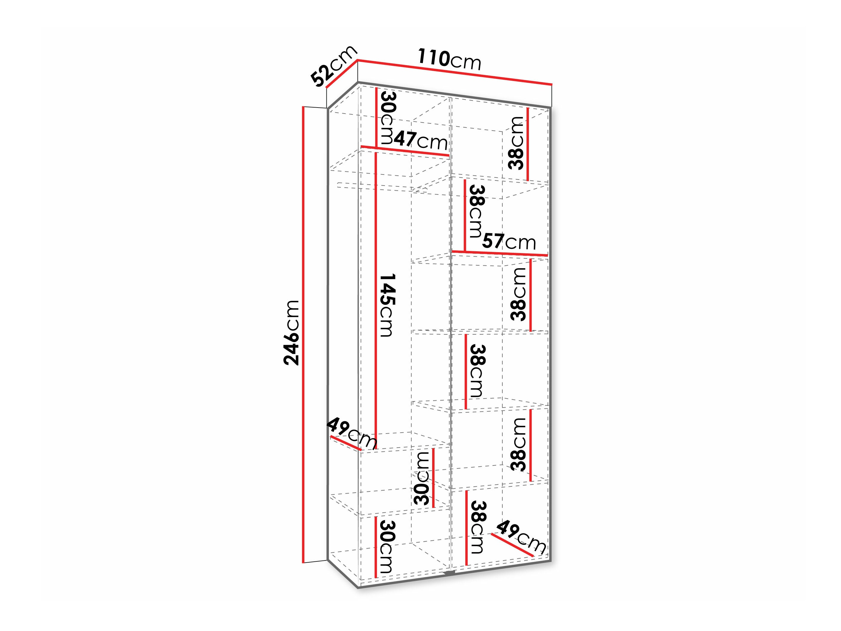 Шкаф Hartford 572 (Белый)
