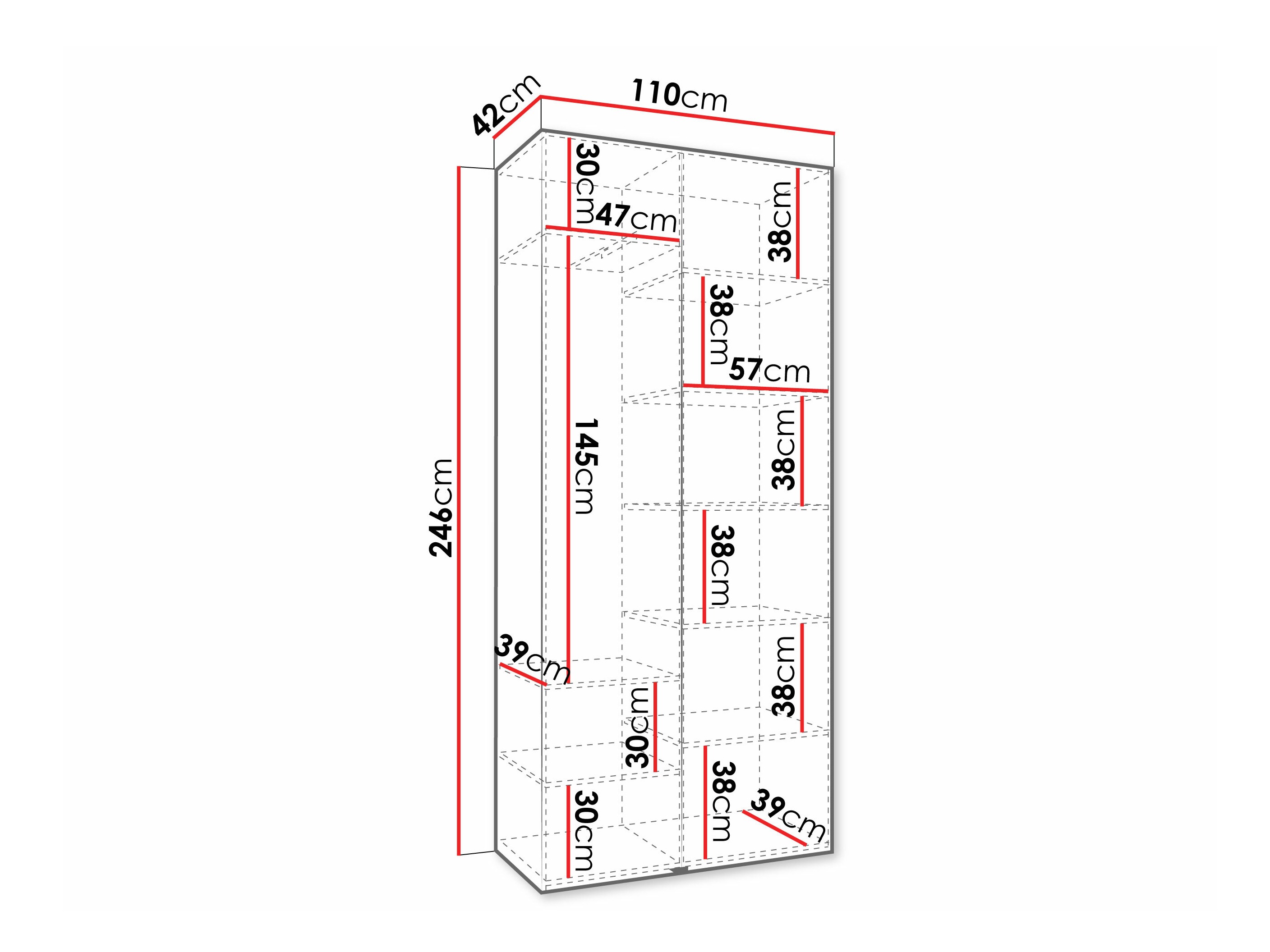 Шкаф Hartford 572 (Кашемир)