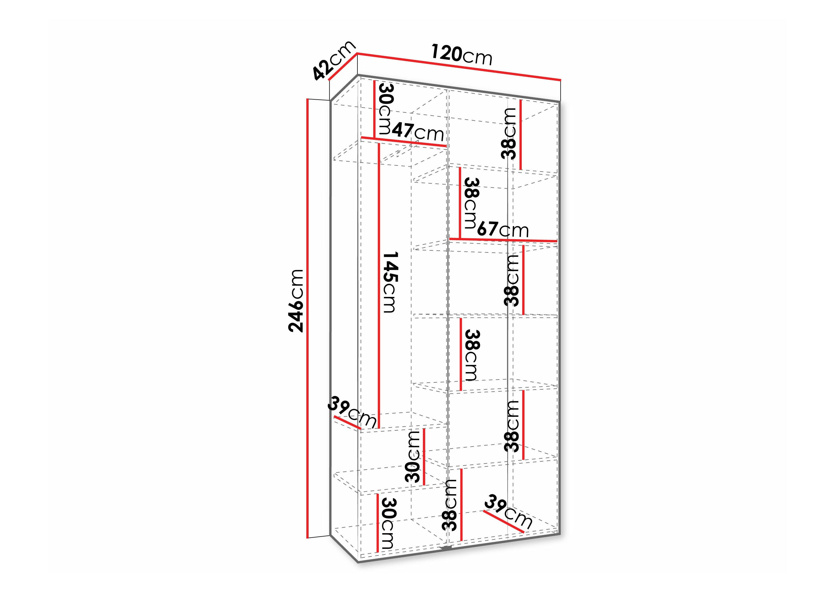 Шкаф Hartford 573 (Белый)