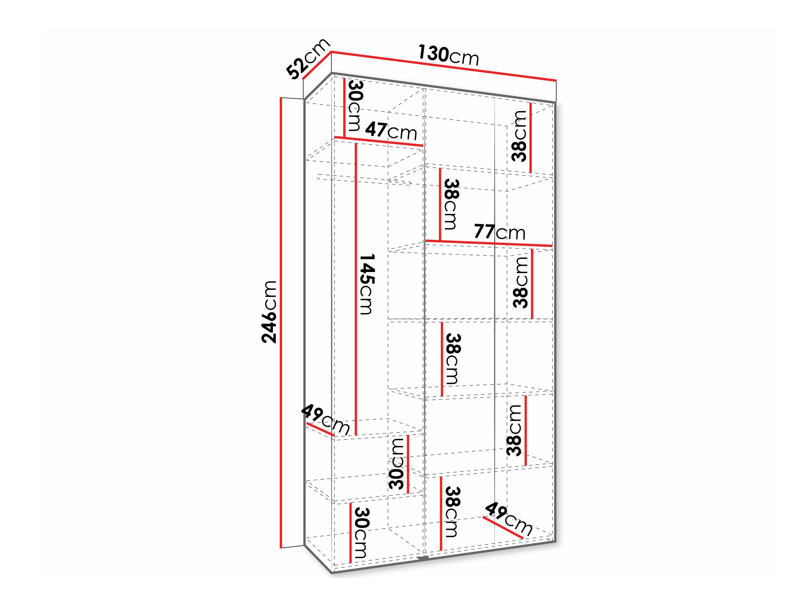 Шкаф Hartford 573 (Белый)