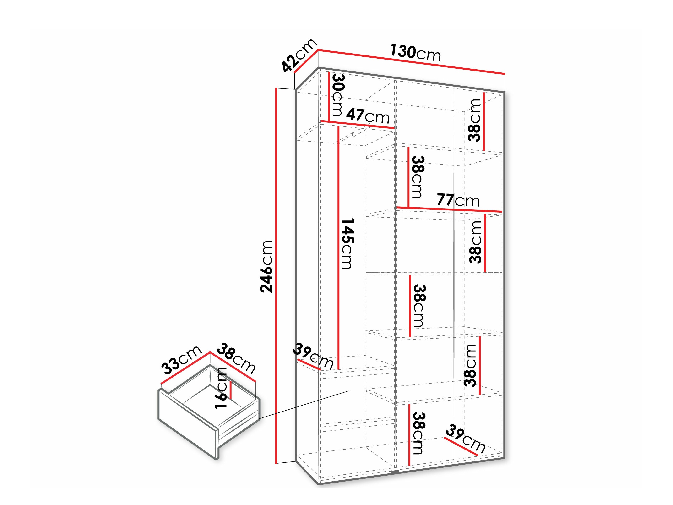 Шкаф Hartford 573 (Белый)