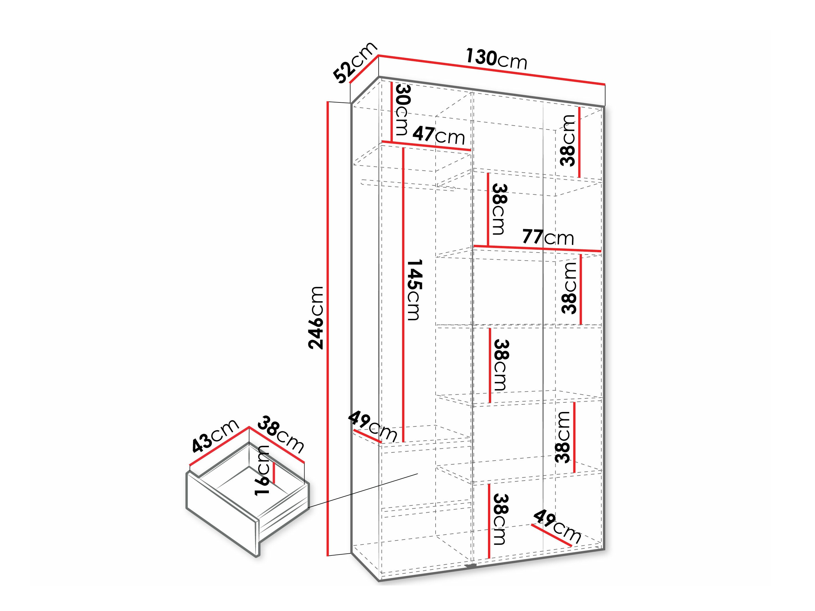 Шкаф Hartford 573 (Белый)
