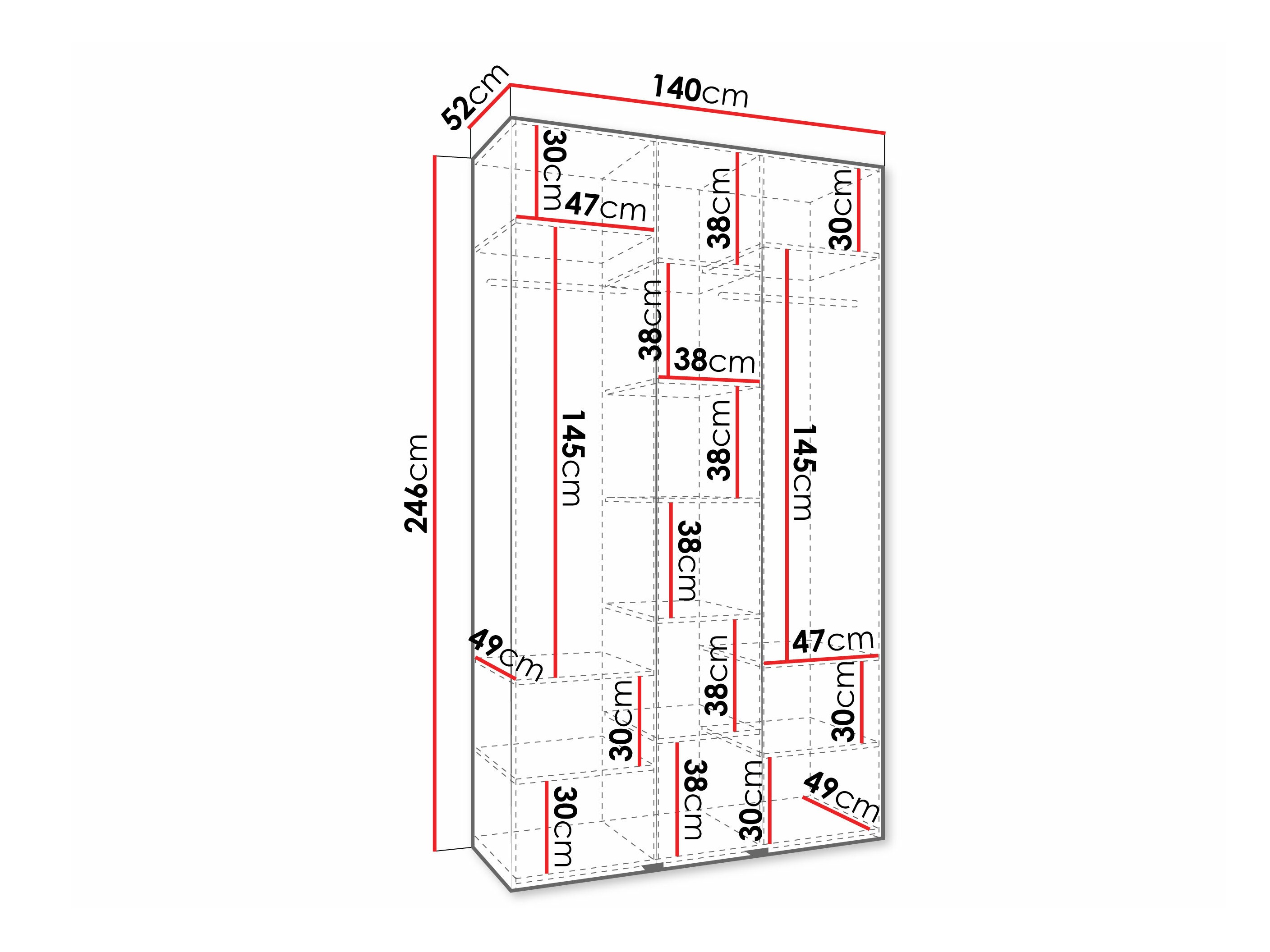 Шкаф Hartford 573 (Белый)