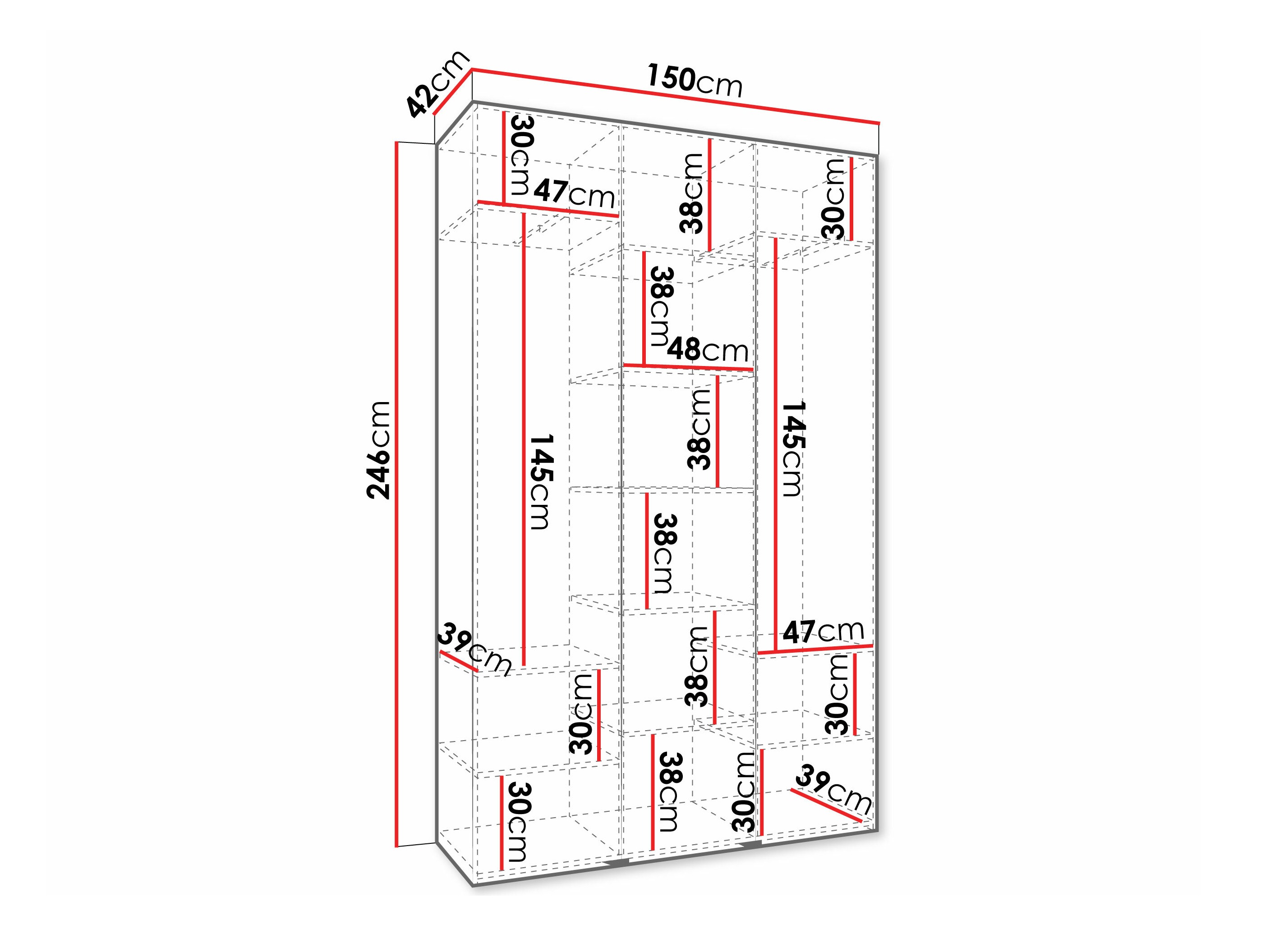 Шкаф Hartford 573 (Белый)