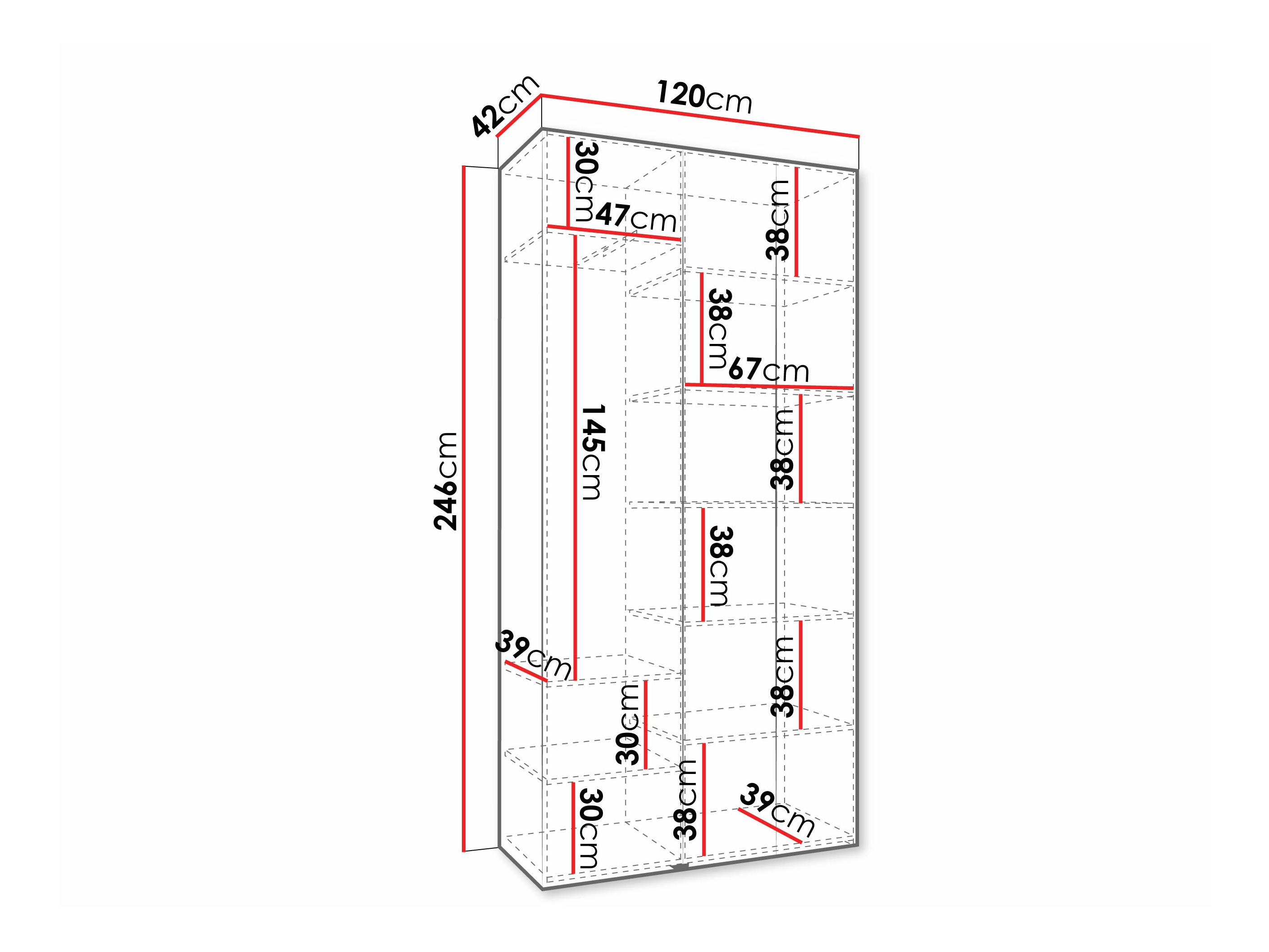 Шкаф Hartford 573 (Кашемир)