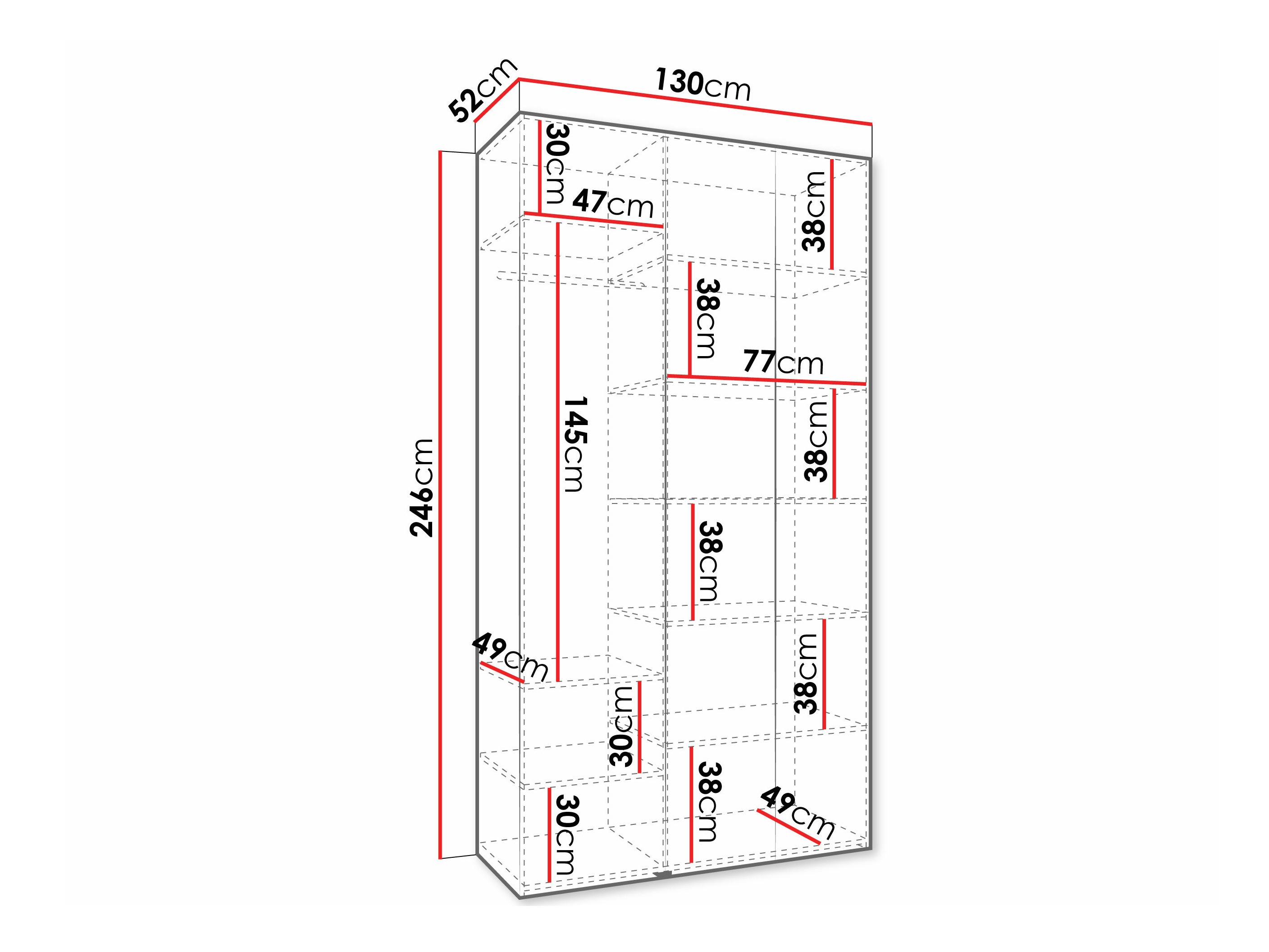 Шкаф Hartford 573 (Кашемир)