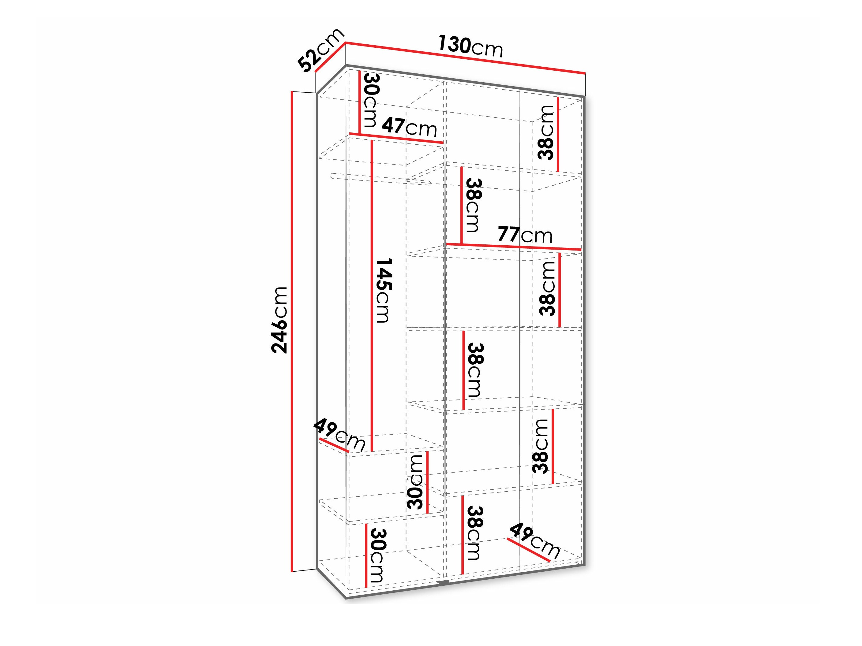 Шкаф Hartford 573 (Кашемир)