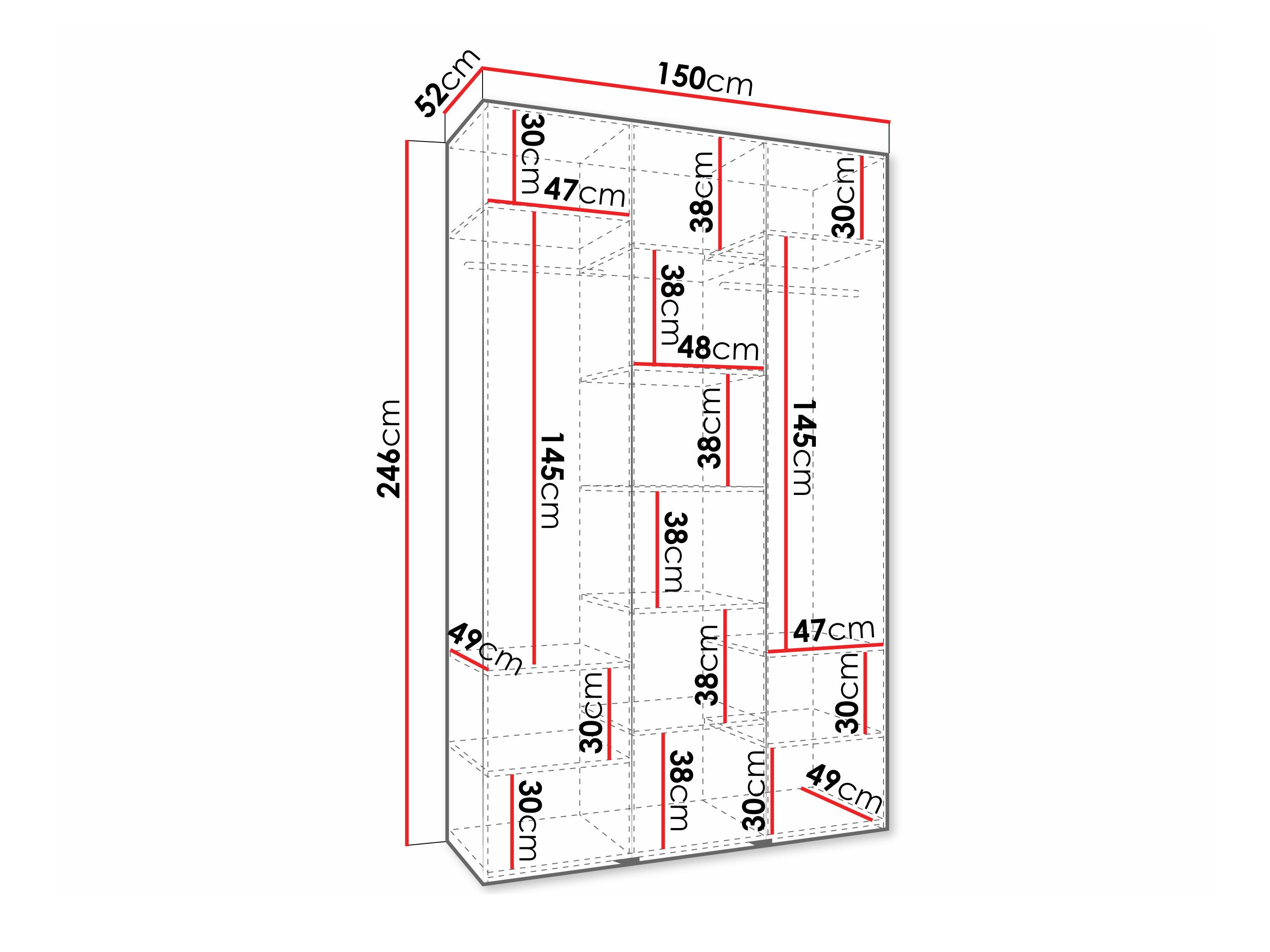 Шкаф Hartford 573 (Кашемир)