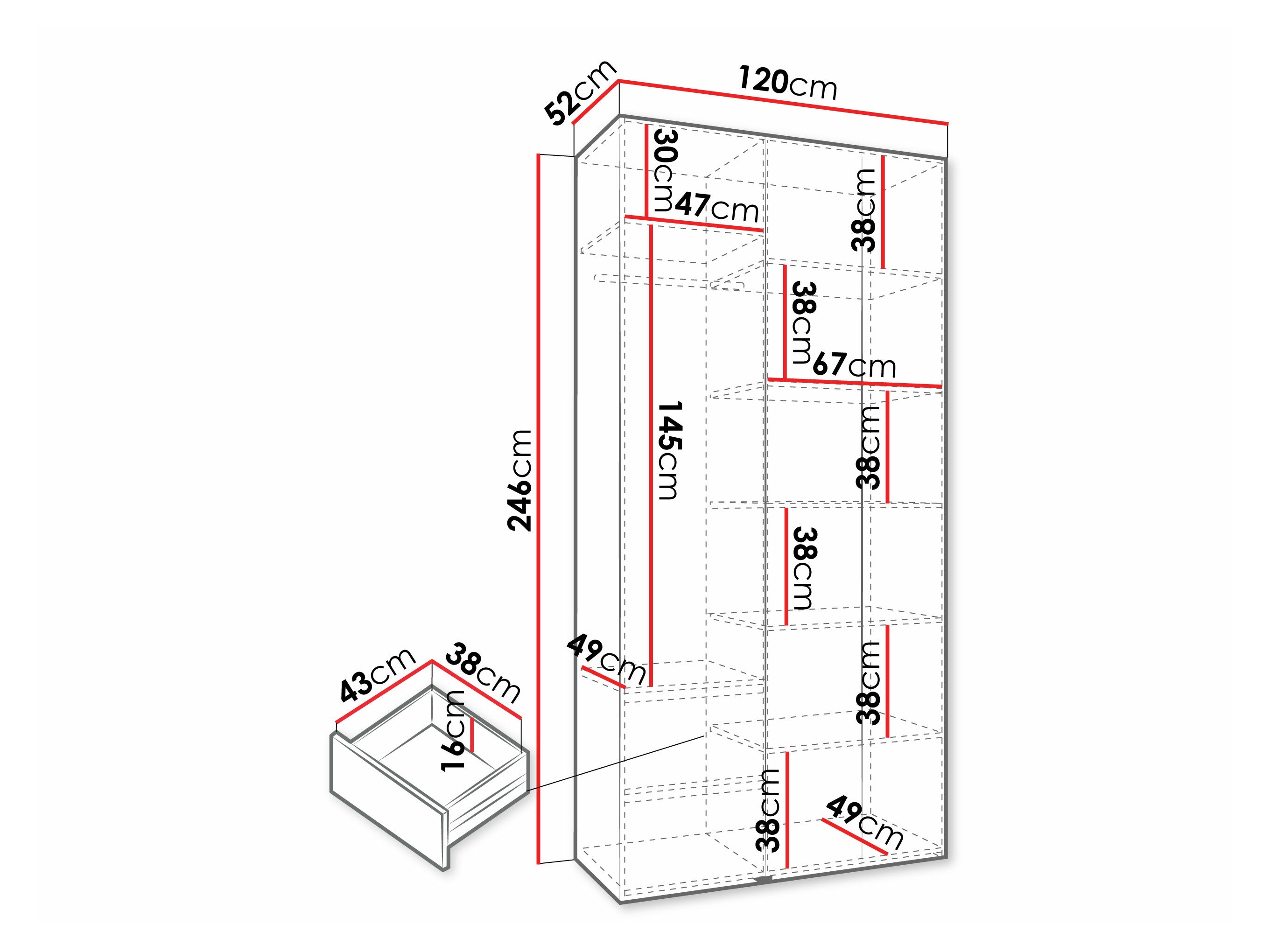 Skapis Hartford 573 (Kašmirs)