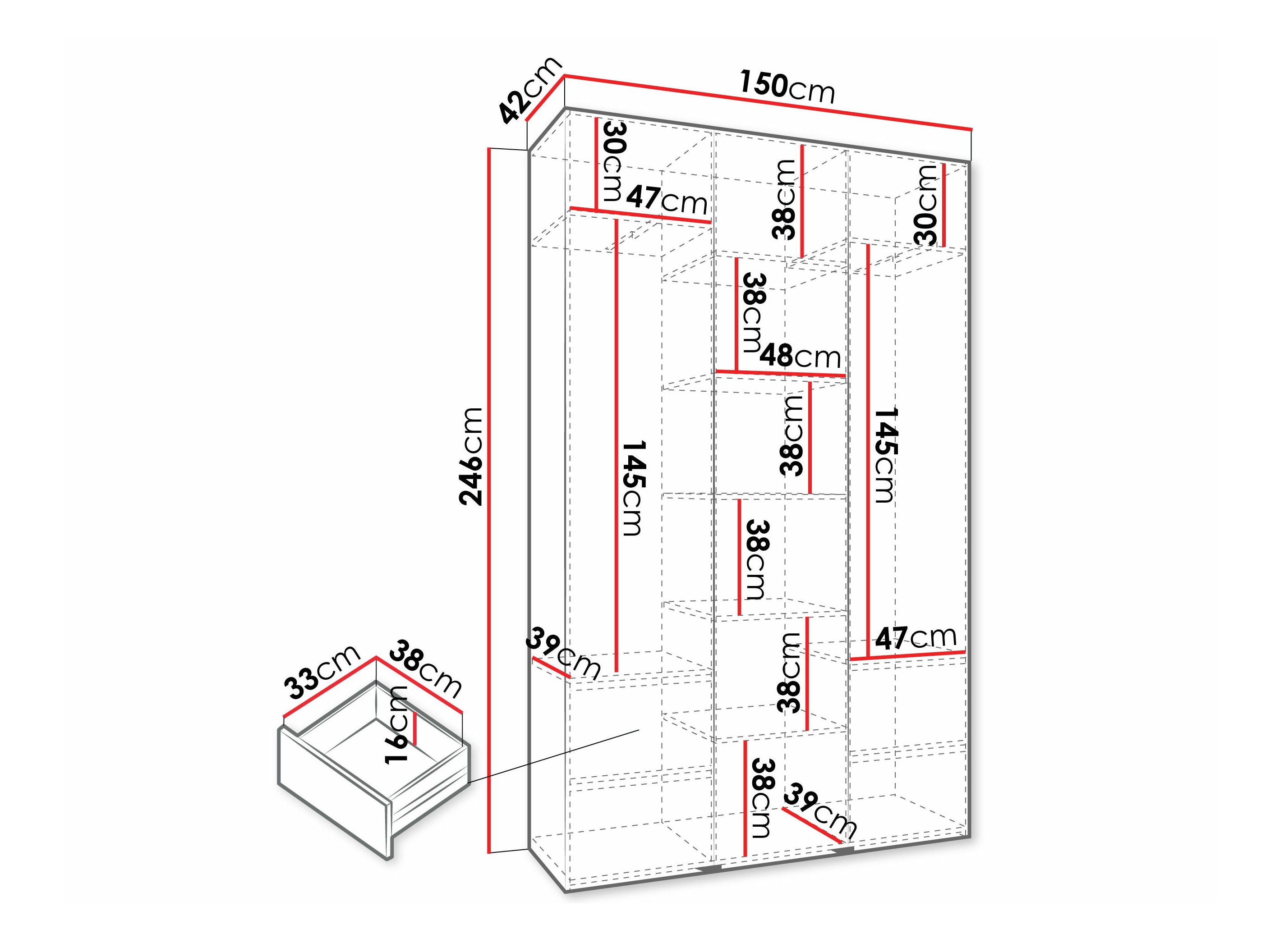 Skapis Hartford 573 (Kašmirs)