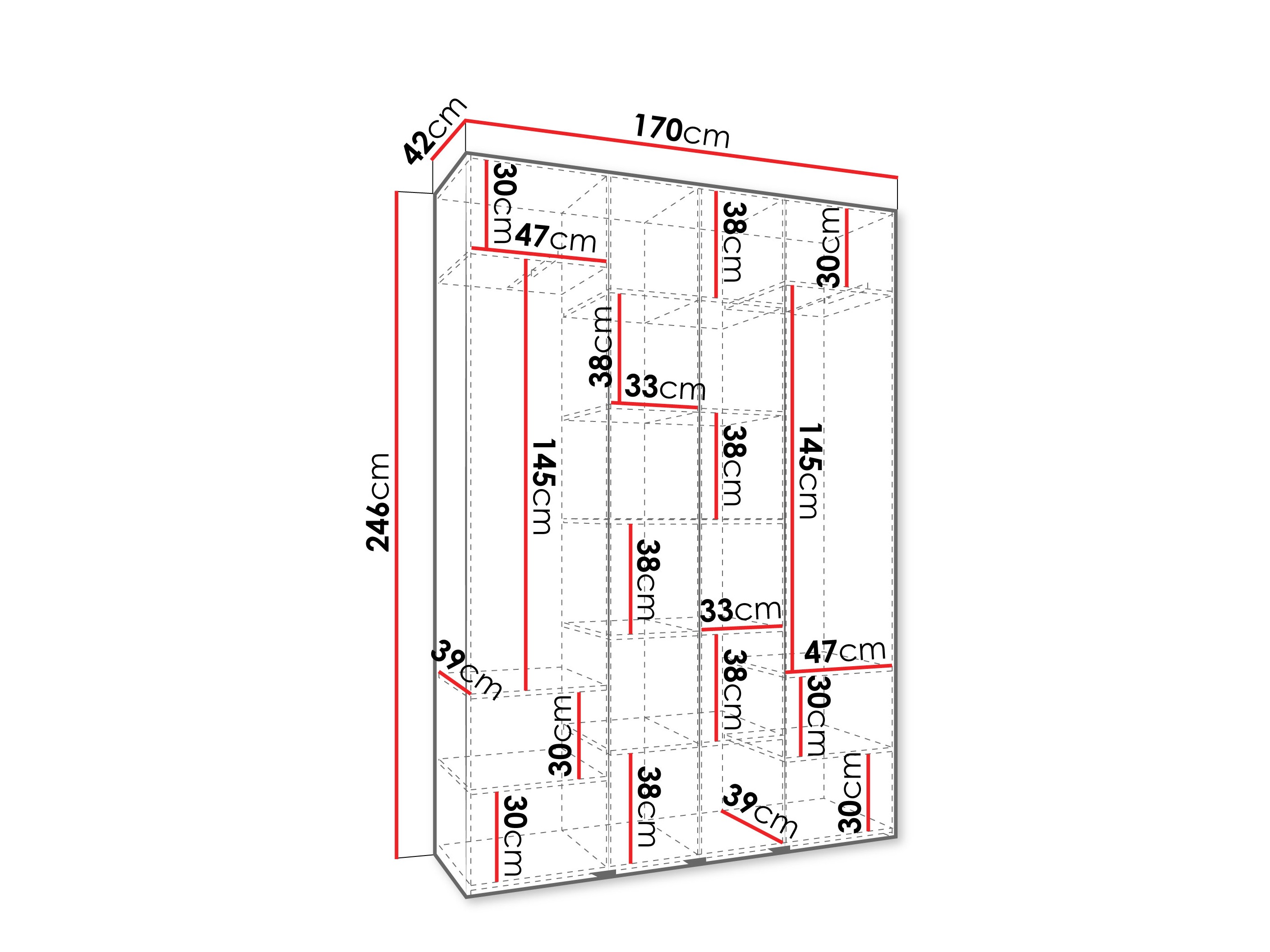 Шкаф Hartford 574 (Кашемир)