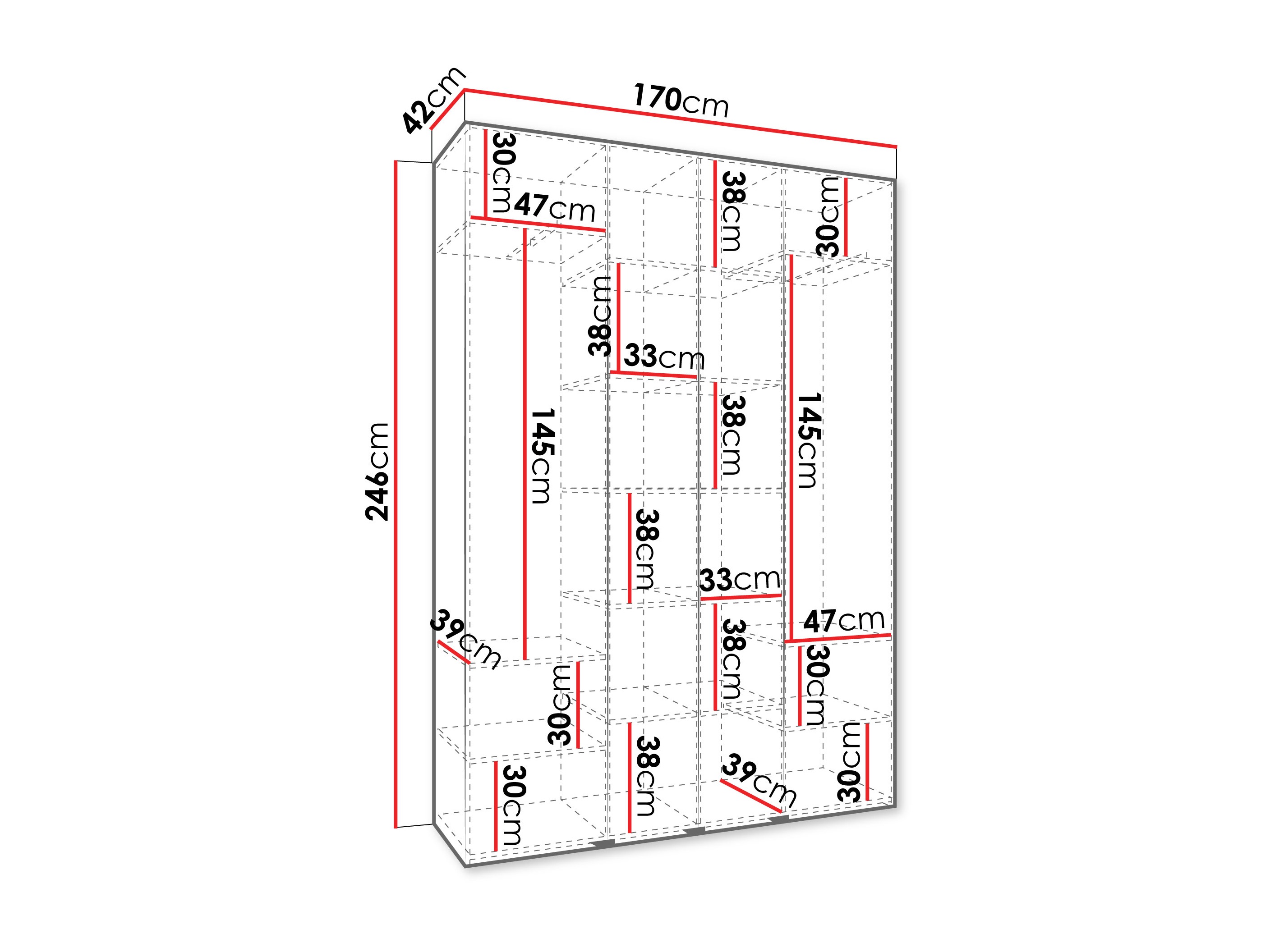 Шкаф Hartford 574 (Кашемир)